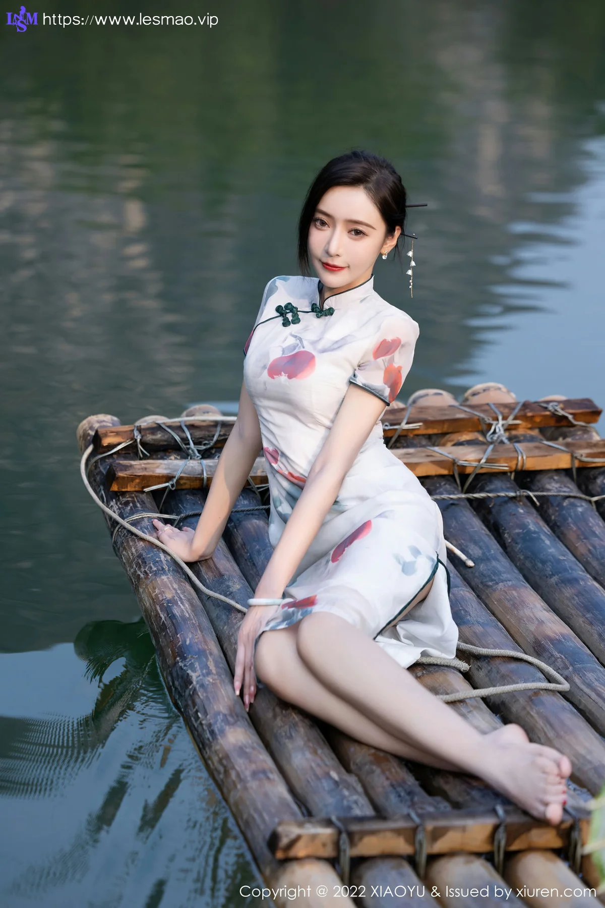 XIAOYU  语画界 Vol.872  王馨瑶yanni 图案旗袍杭州旅拍11 - 22