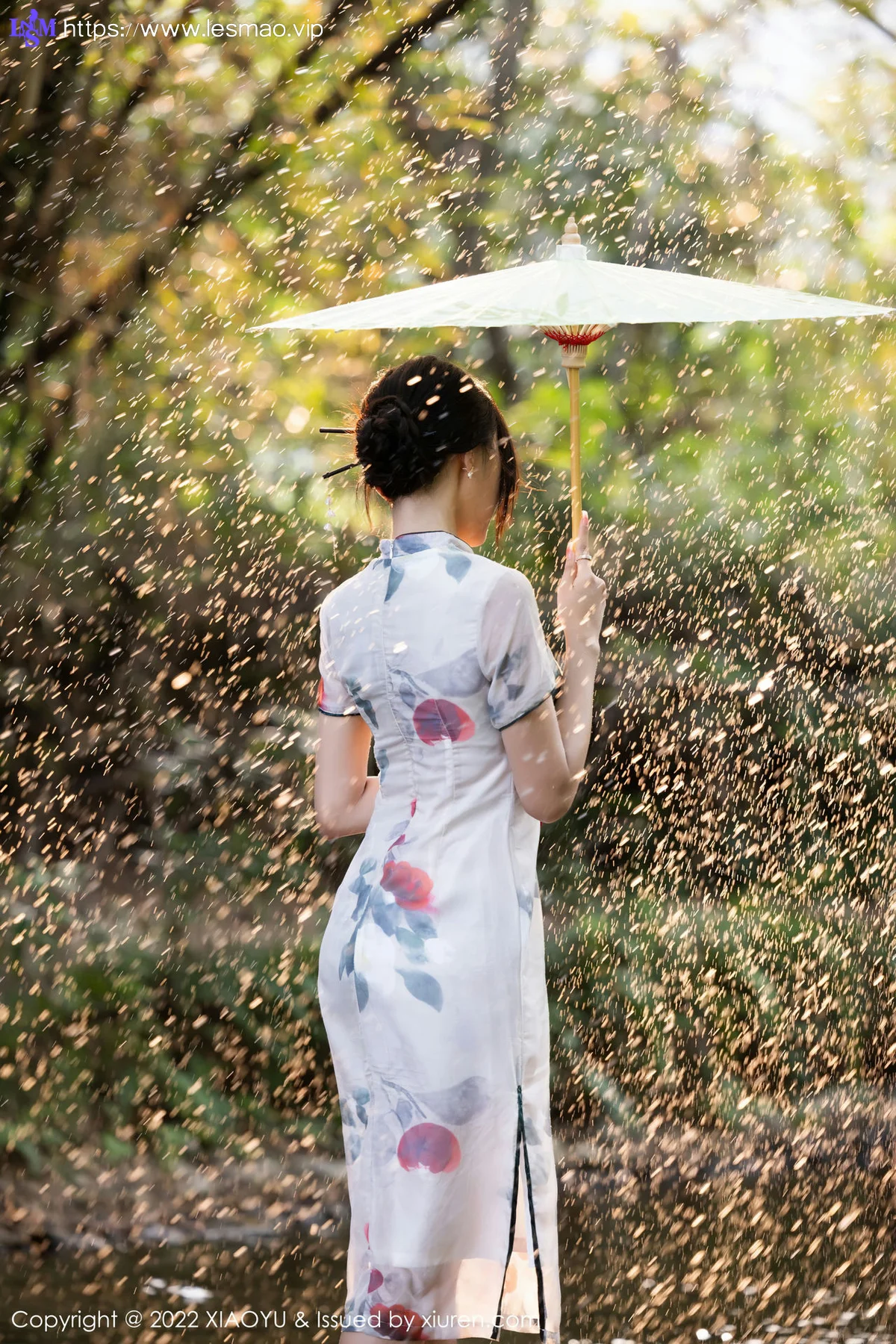 XIAOYU  语画界 Vol.872  王馨瑶yanni 图案旗袍杭州旅拍11 - 23
