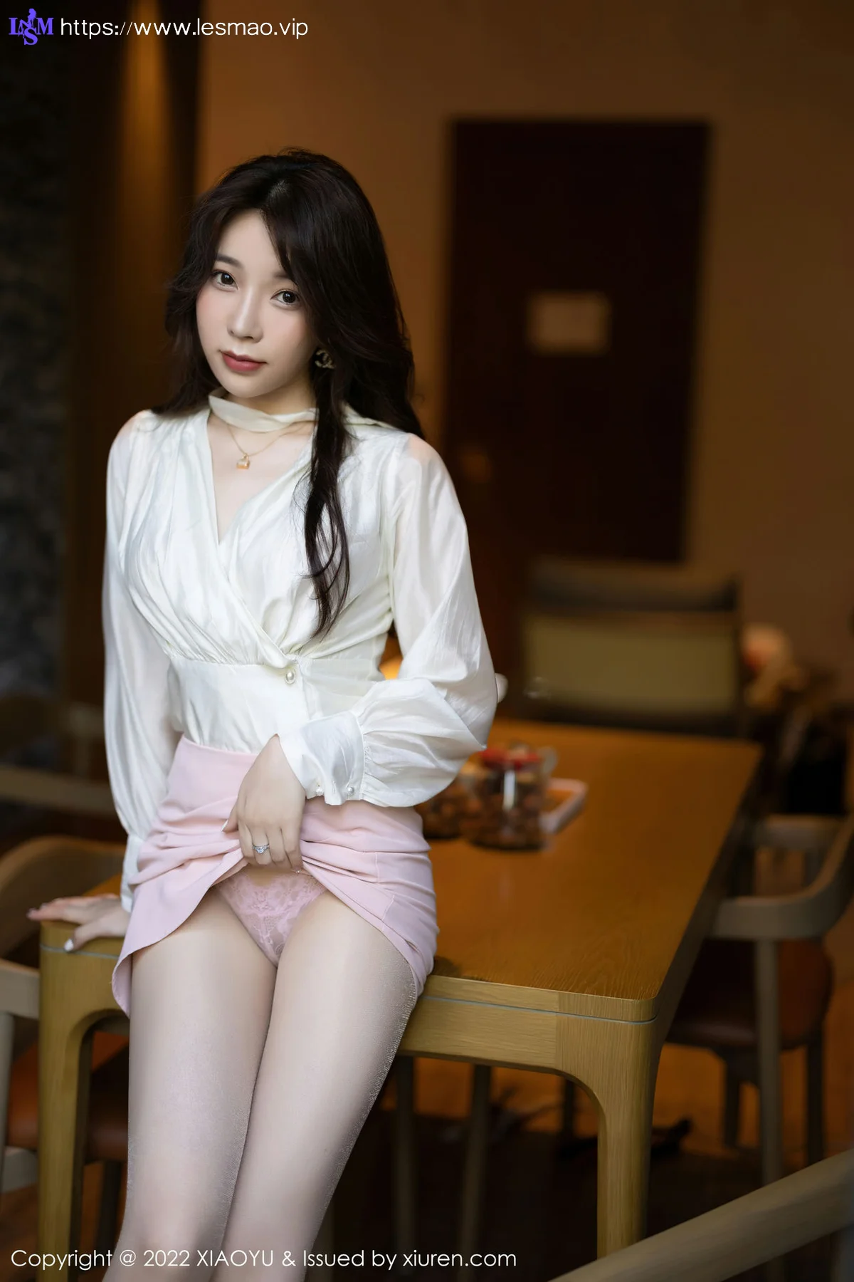 XIAOYU  语画界 Vol.876  徐莉芝Booty 粉色蕾丝内衣性感写真 - 20
