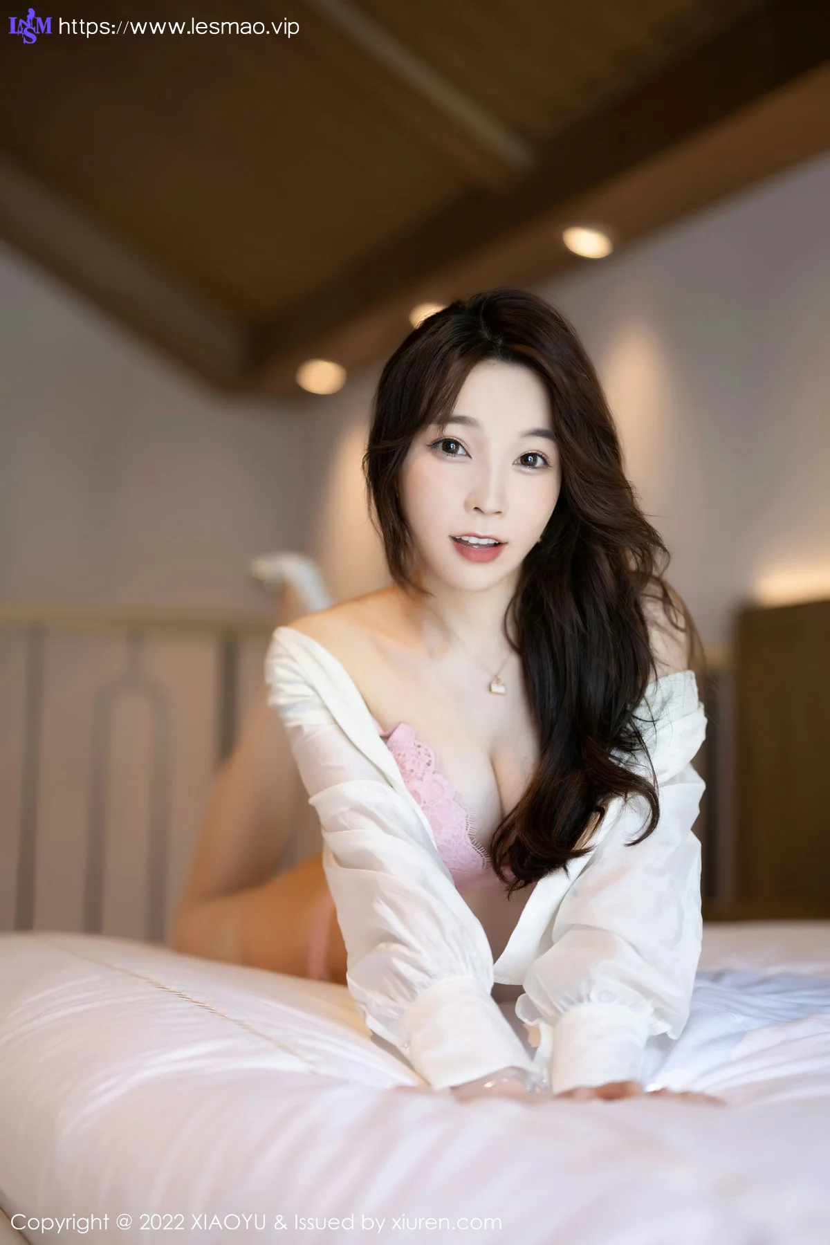 XIAOYU  语画界 Vol.876  徐莉芝Booty 粉色蕾丝内衣性感写真 - 68