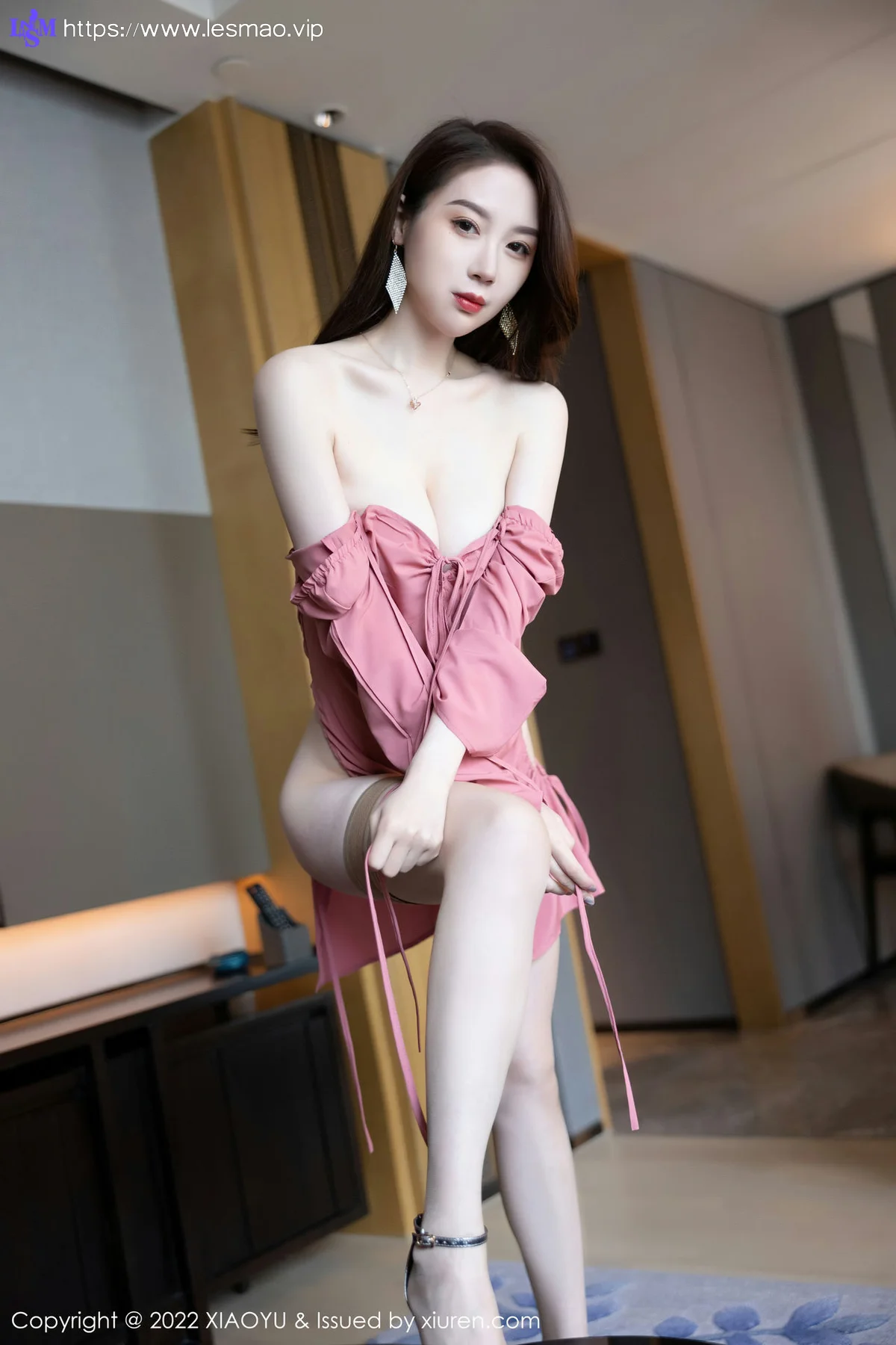XIAOYU  语画界 Vol.879  梦心玥 黑色比基尼性感写真 - 34
