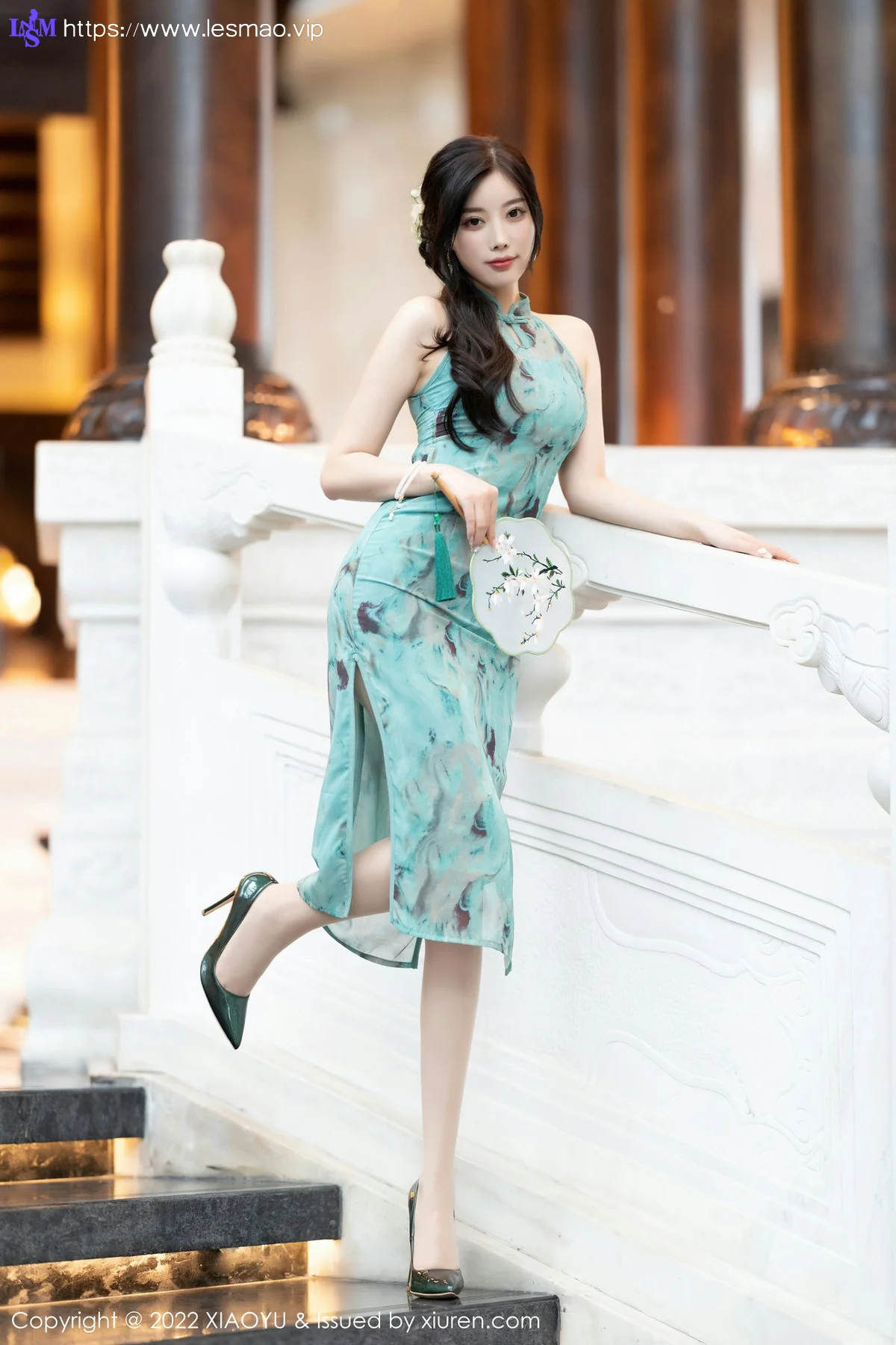 XIAOYU  语画界 Vol.882  杨晨晨Yome 旗袍服饰原色丝袜青海-海南心愿旅拍2 - 2