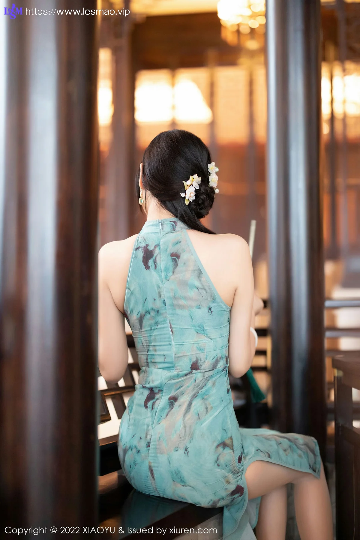 XIAOYU  语画界 Vol.882  杨晨晨Yome 旗袍服饰原色丝袜青海-海南心愿旅拍2 - 14