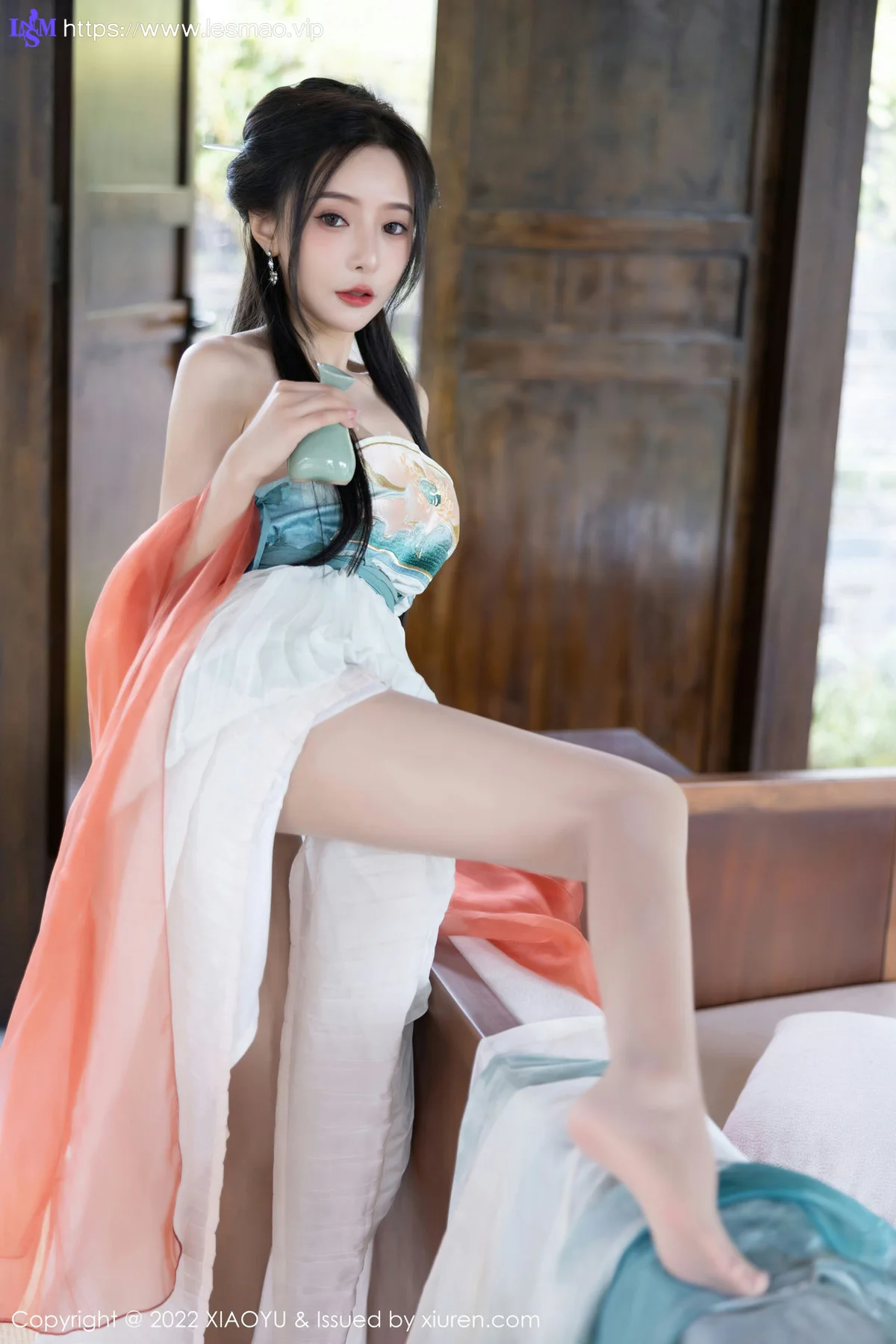 XIAOYU  语画界 Vol.889  王馨瑶yanni 浅色古装户外场景杭州旅拍写真11 - 61