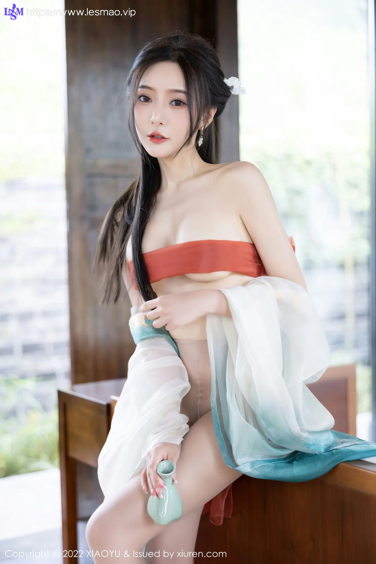XIAOYU  语画界 Vol.889  王馨瑶yanni 浅色古装户外场景杭州旅拍写真11 - 74