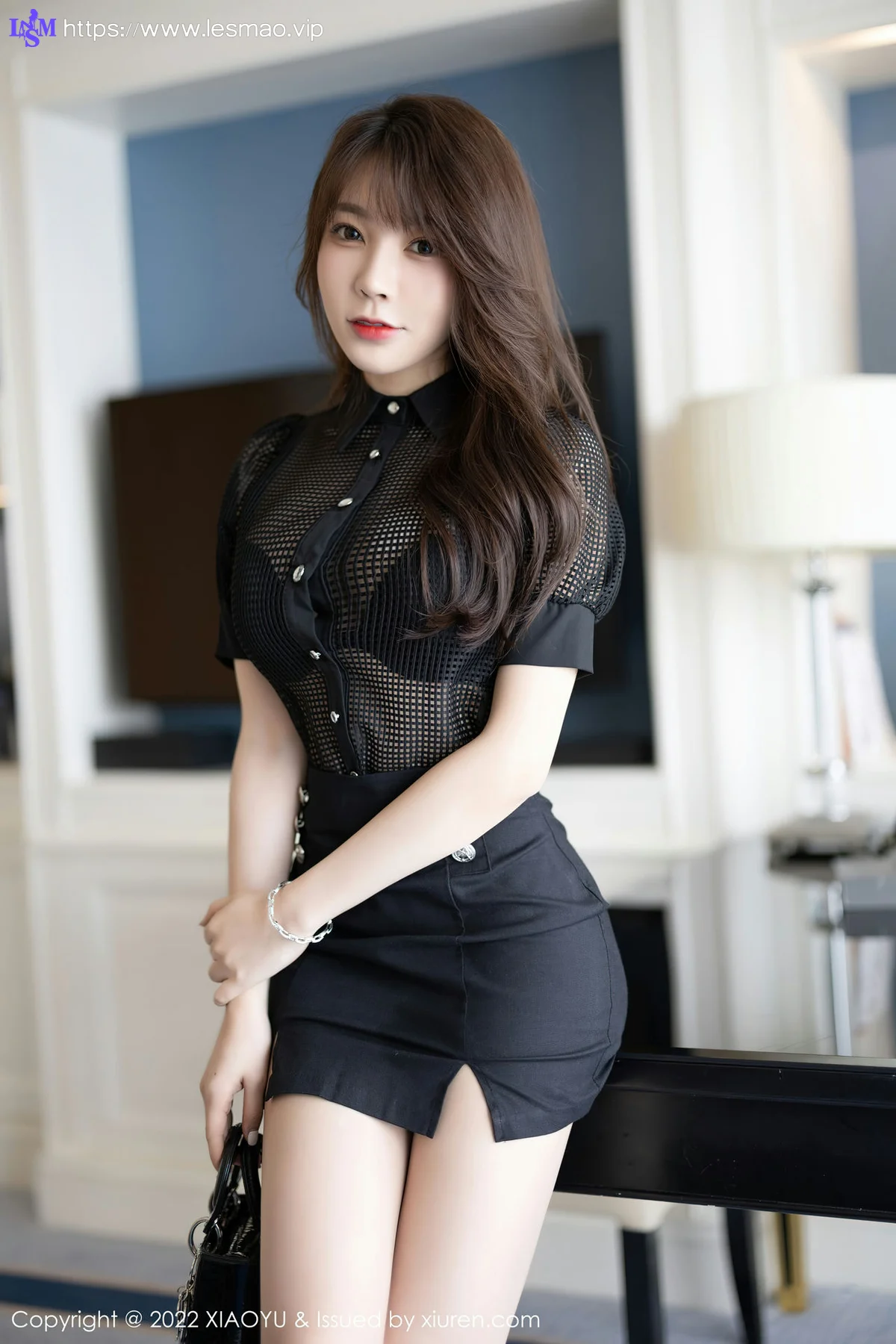 XIAOYU  语画界 Vol.898  徐莉芝Booty 黑色轻透上衣杭州旅拍22 - 12