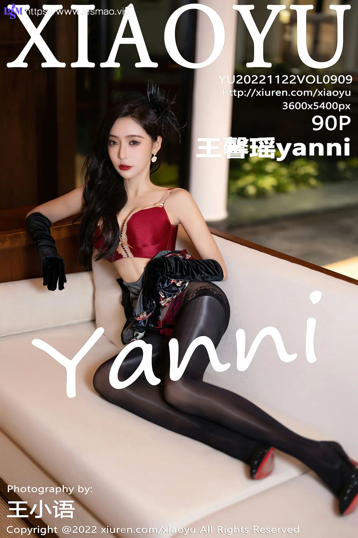 XIAOYU  语画界 Vol.909  王馨瑶yanni 魅惑黑丝杭州旅拍写真 - 91