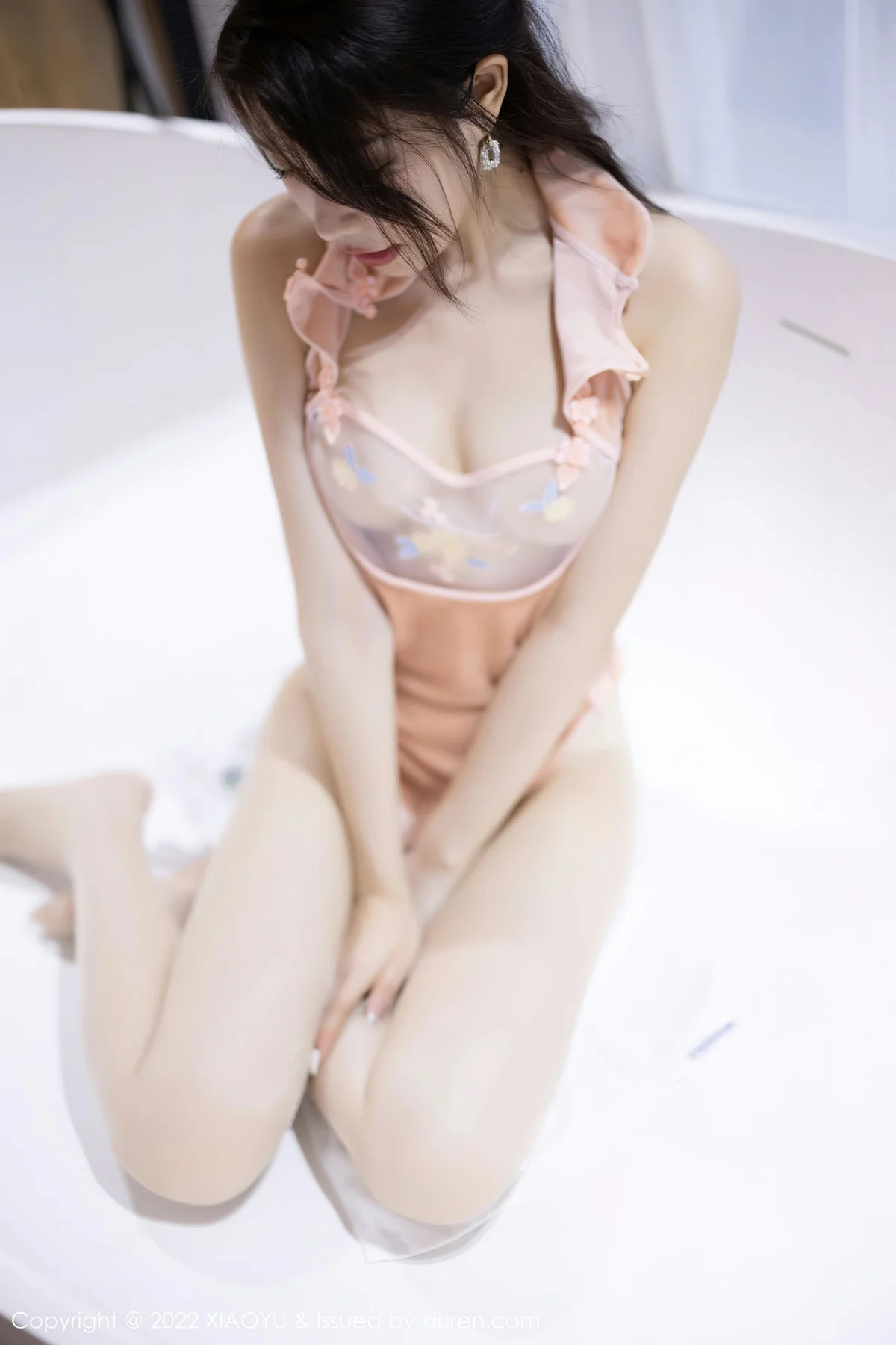 XIAOYU  语画界 Vol.914  徐莉芝Booty 简约白色长裤性感写真 - 58