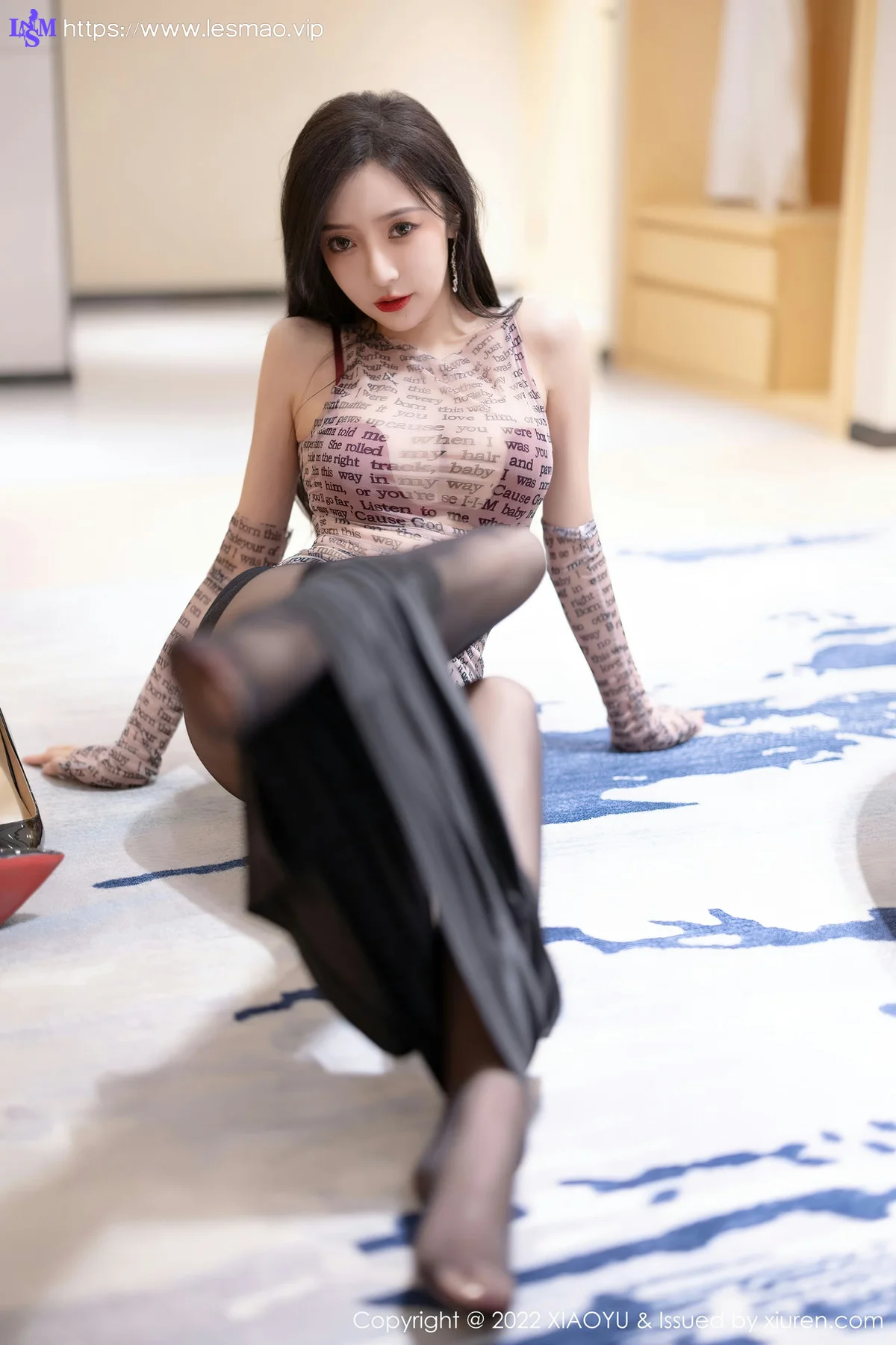 XIAOYU  语画界 Vol.916  王馨瑶yanni 性感魅惑黑丝 - 48