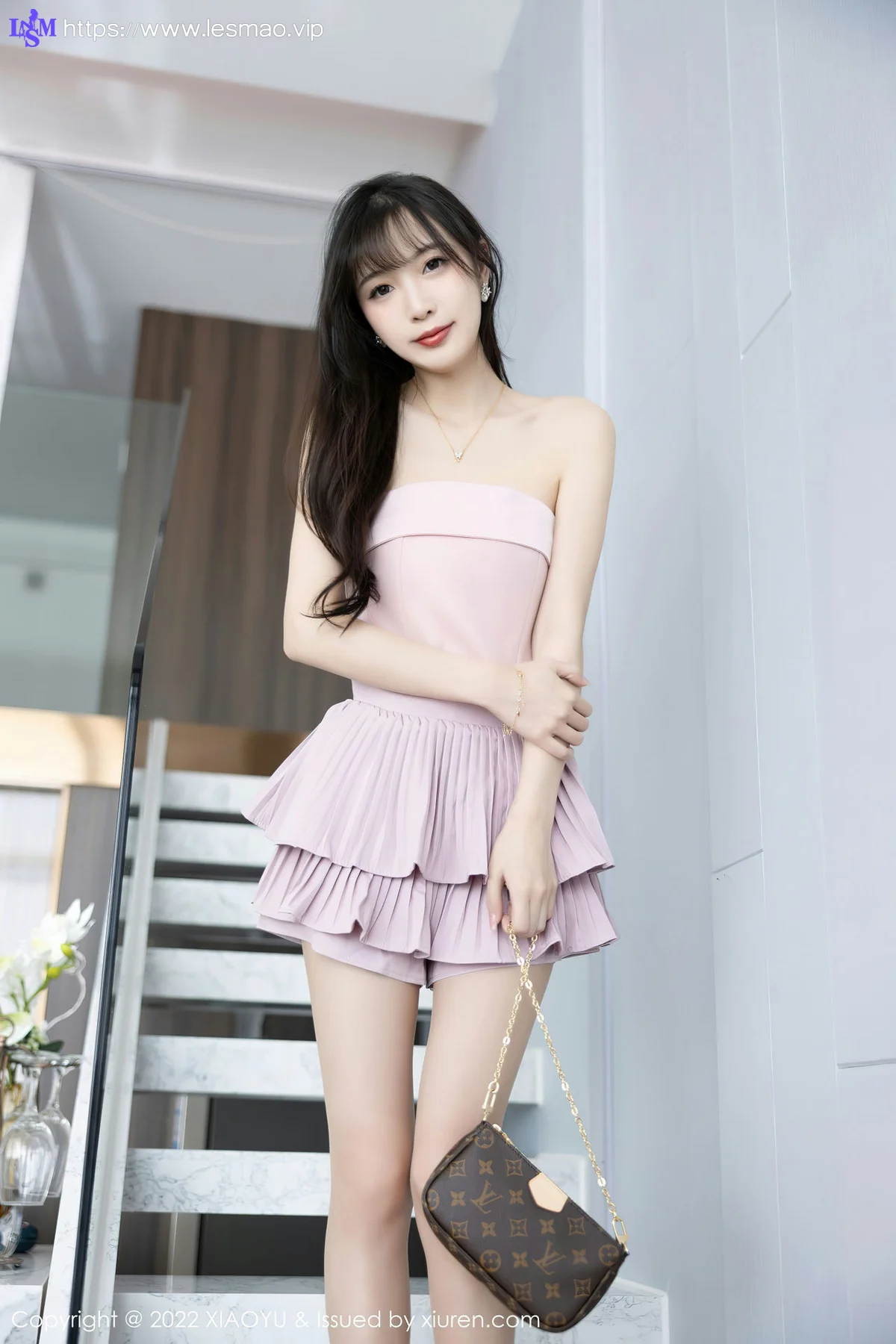 XIAOYU  语画界 Vol.923  林星阑 米色蕾丝内衣性感写真 - 7
