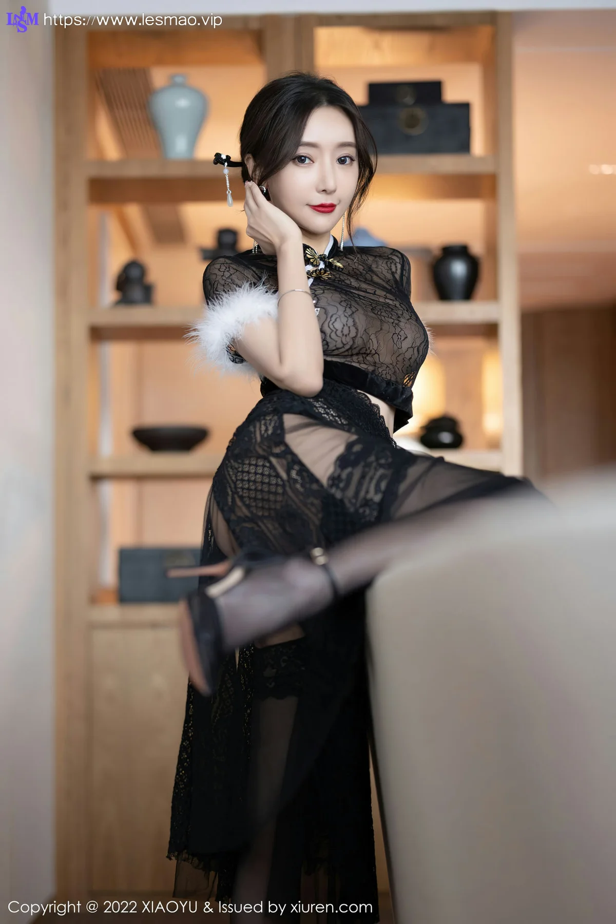 XIAOYU  语画界 Vol.926  王馨瑶yanni 薄纱旗袍短款 - 15