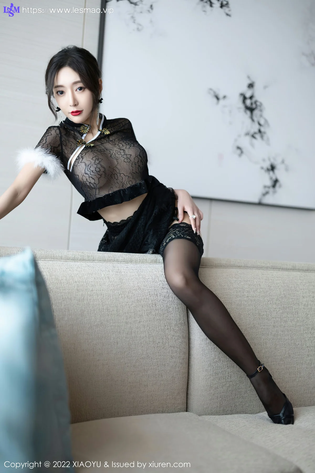 XIAOYU  语画界 Vol.926  王馨瑶yanni 薄纱旗袍短款 - 27