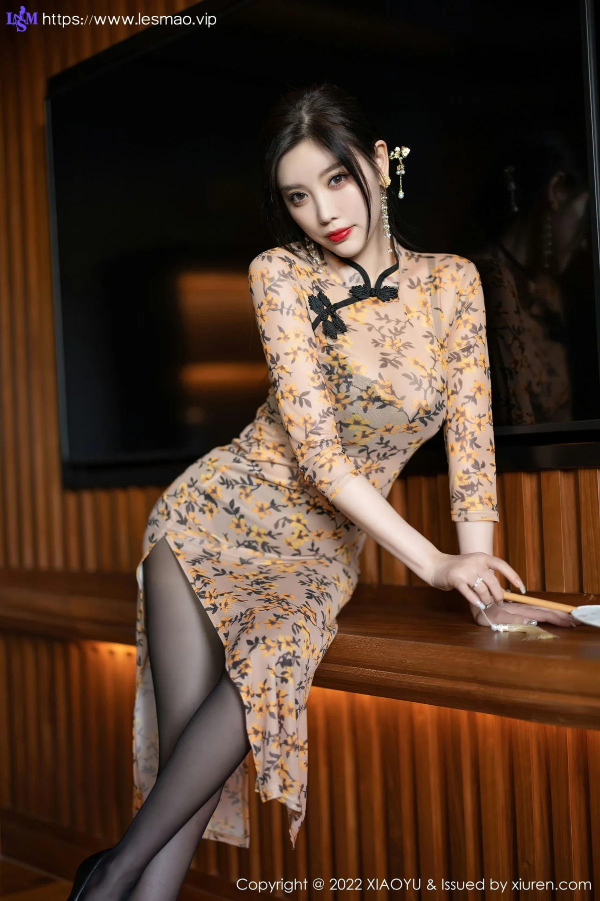 XIAOYU  语画界 Vol.927  杨晨晨Yome 轻透旗袍杭州旅拍 - 16