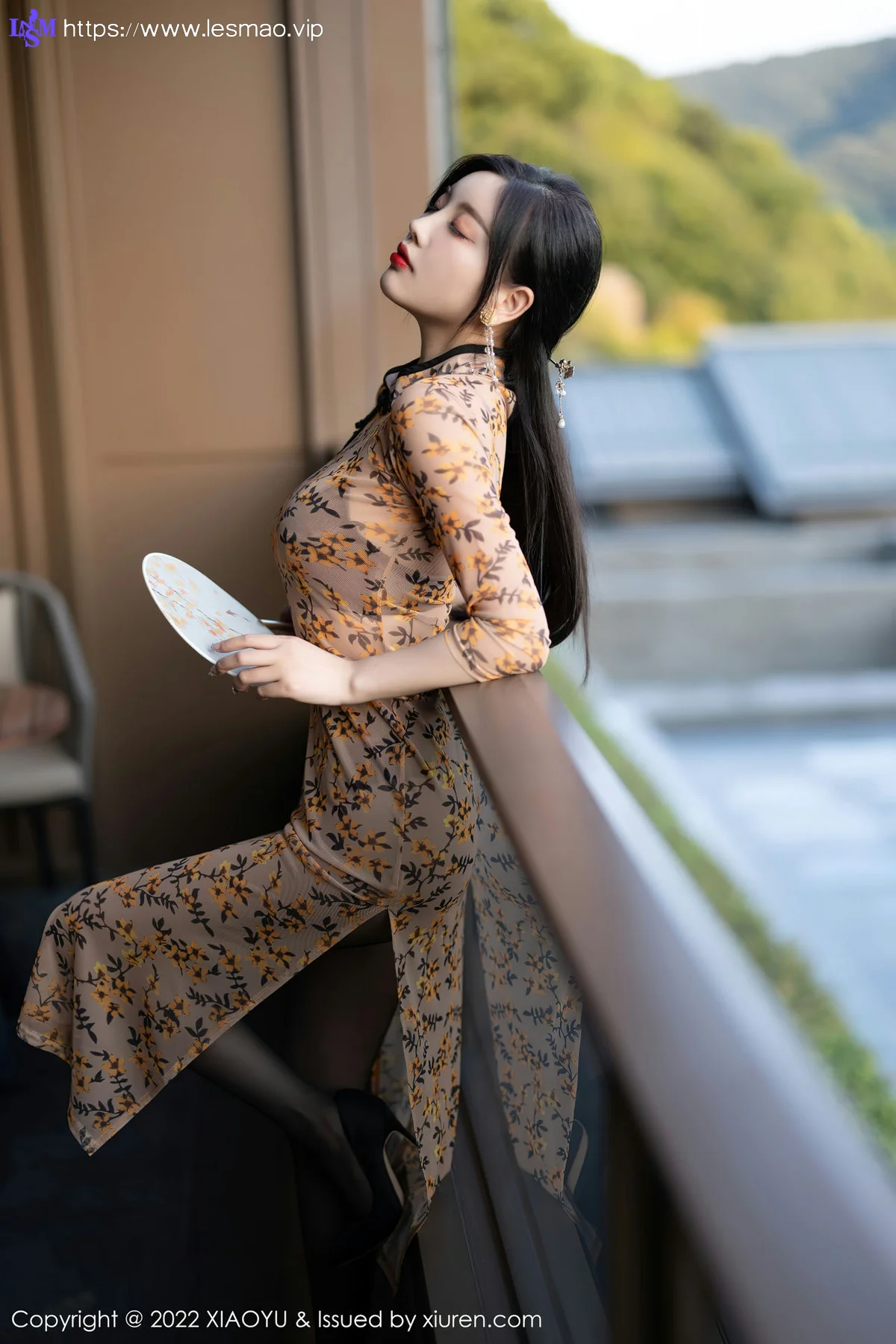 XIAOYU  语画界 Vol.927  杨晨晨Yome 轻透旗袍杭州旅拍 - 19