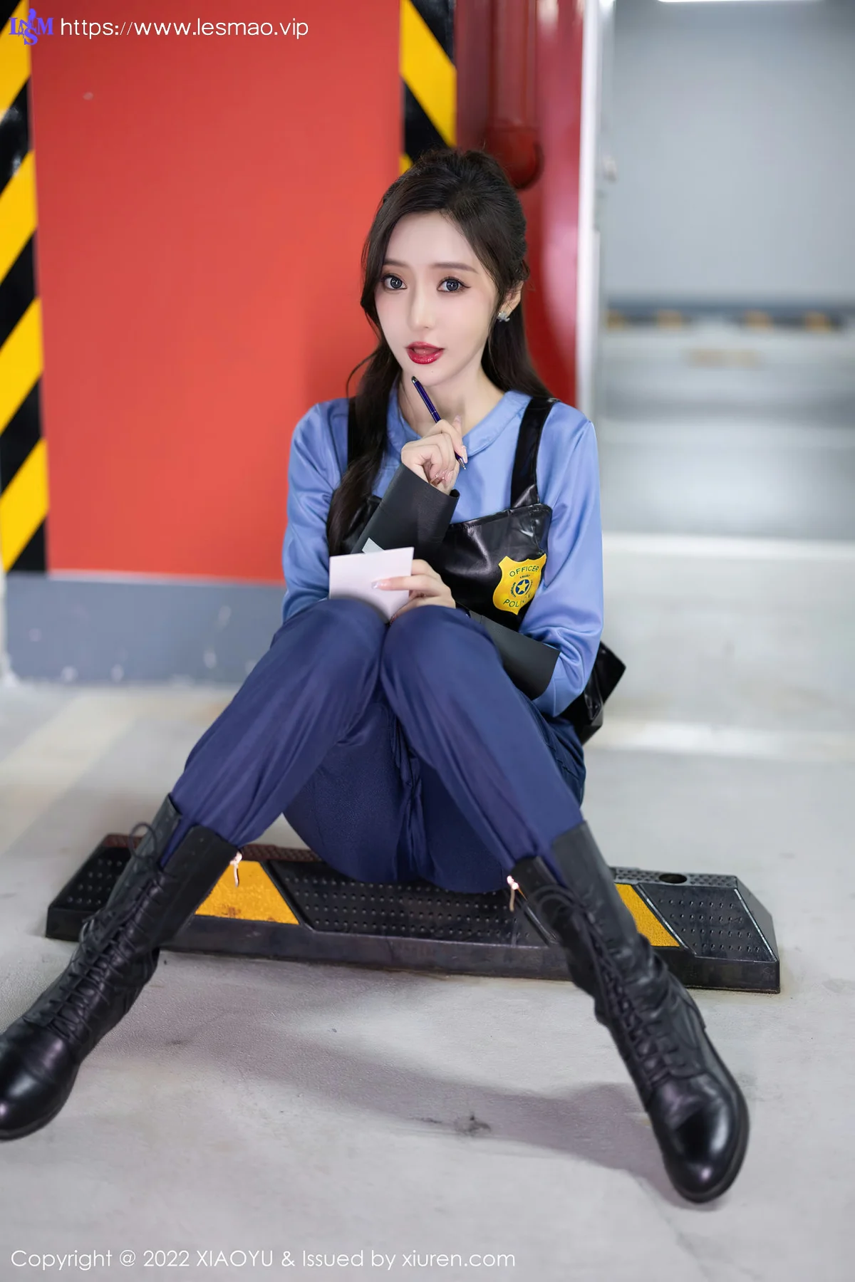XIAOYU  语画界 Vol.929  王馨瑶yanni 女警官制服制服诱惑 - 5