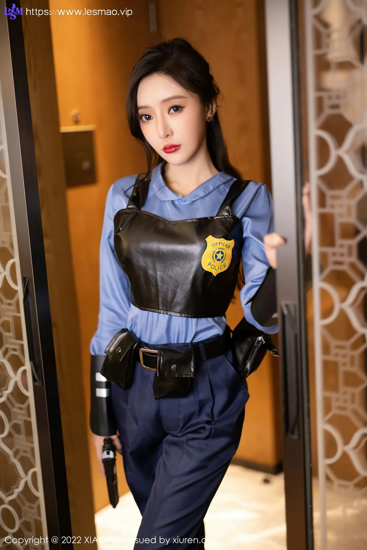 XIAOYU  语画界 Vol.929  王馨瑶yanni 女警官制服制服诱惑 - 11