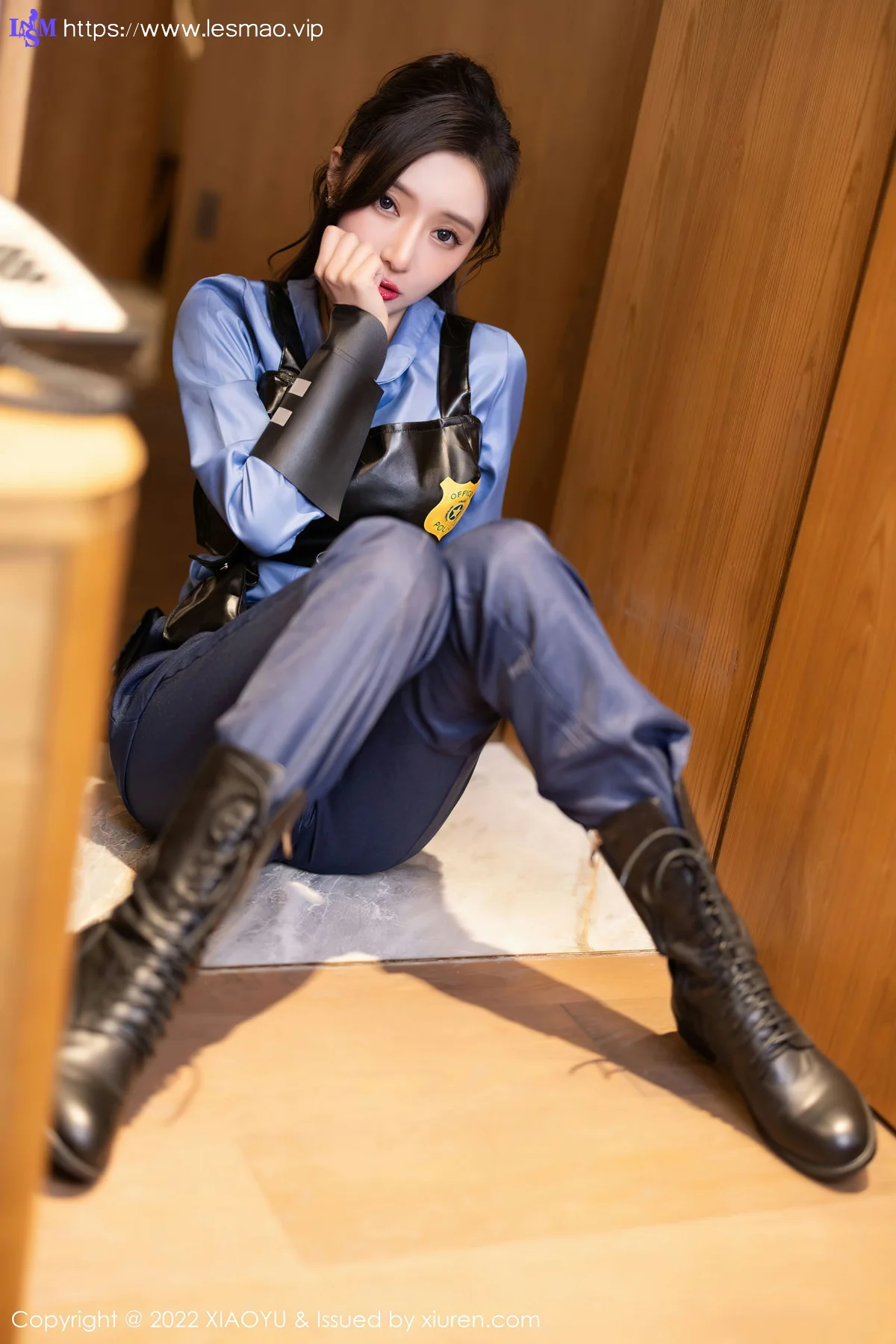 XIAOYU  语画界 Vol.929  王馨瑶yanni 女警官制服制服诱惑 - 22