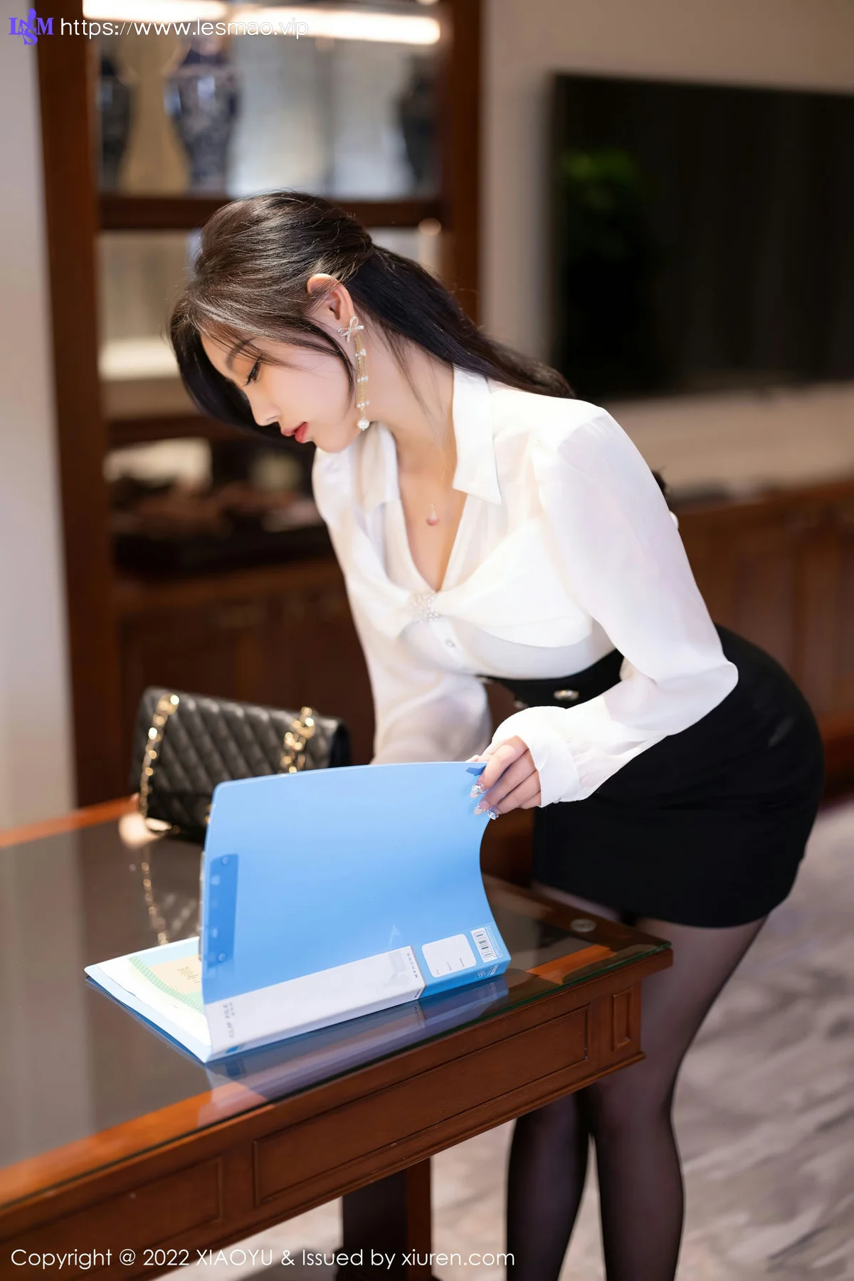 XIAOYU  语画界 Vol.937  杨晨晨Yome 性感魅惑黑丝写真 - 27