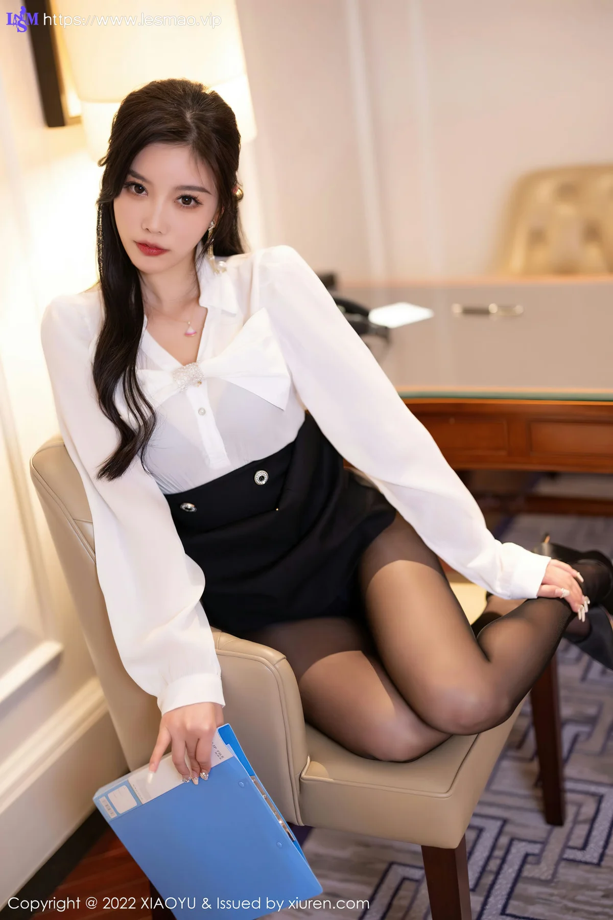 XIAOYU  语画界 Vol.937  杨晨晨Yome 性感魅惑黑丝写真 - 36