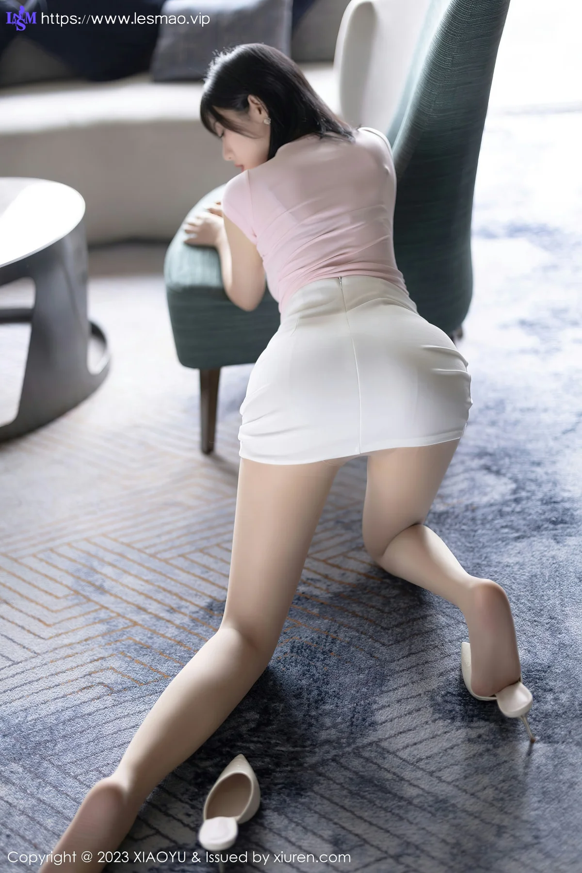 XIAOYU  语画界 Vol.954  林子遥 紫灰色内衣写真 - 14