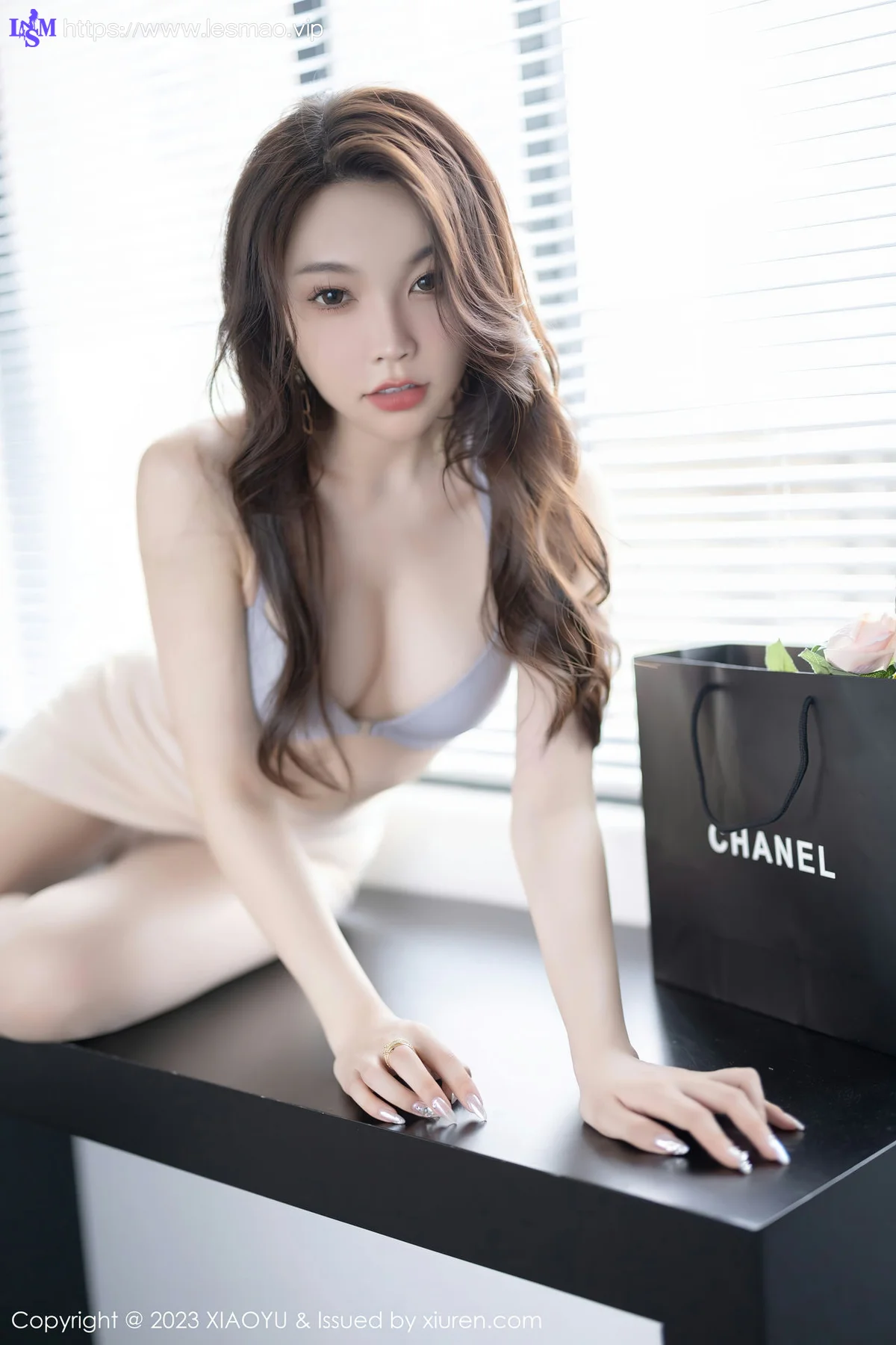 XIAOYU  语画界 Vol.969  徐莉芝Booty 淡蓝色内衣性感写真1 - 41