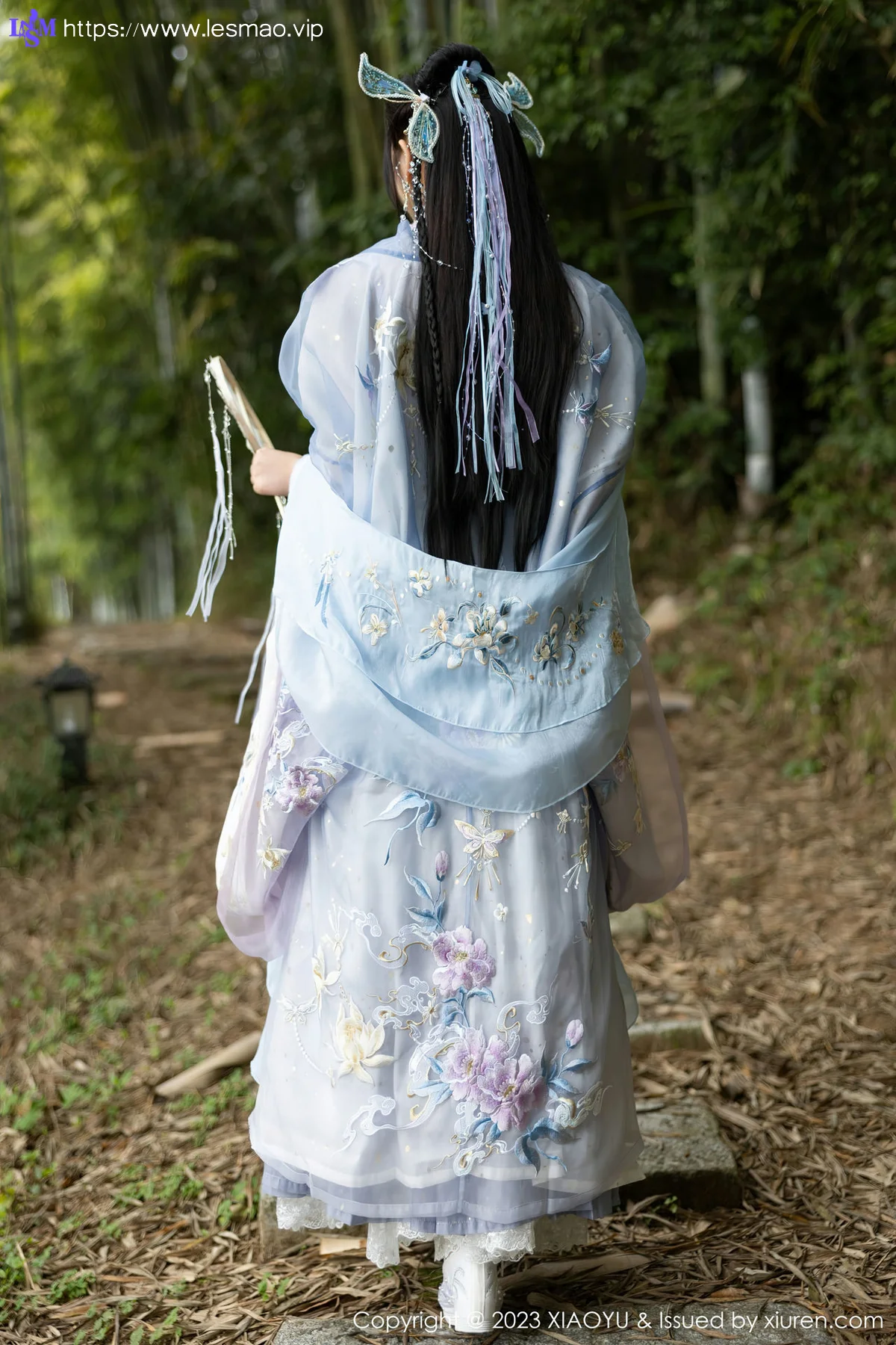 XIAOYU  语画界 Vol.970  杨晨晨Yome 蓝紫色古装服饰写真2 - 7