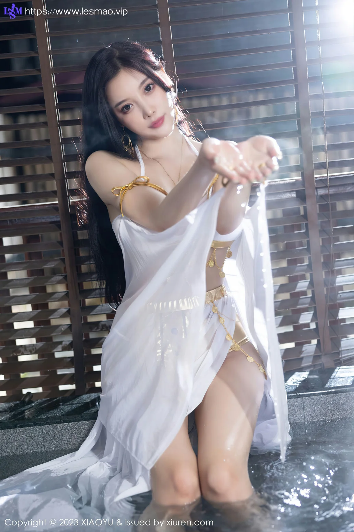 XIAOYU  语画界 Vol.973  杨晨晨Yome 温泉湿身纱裙性感写真1 - 50