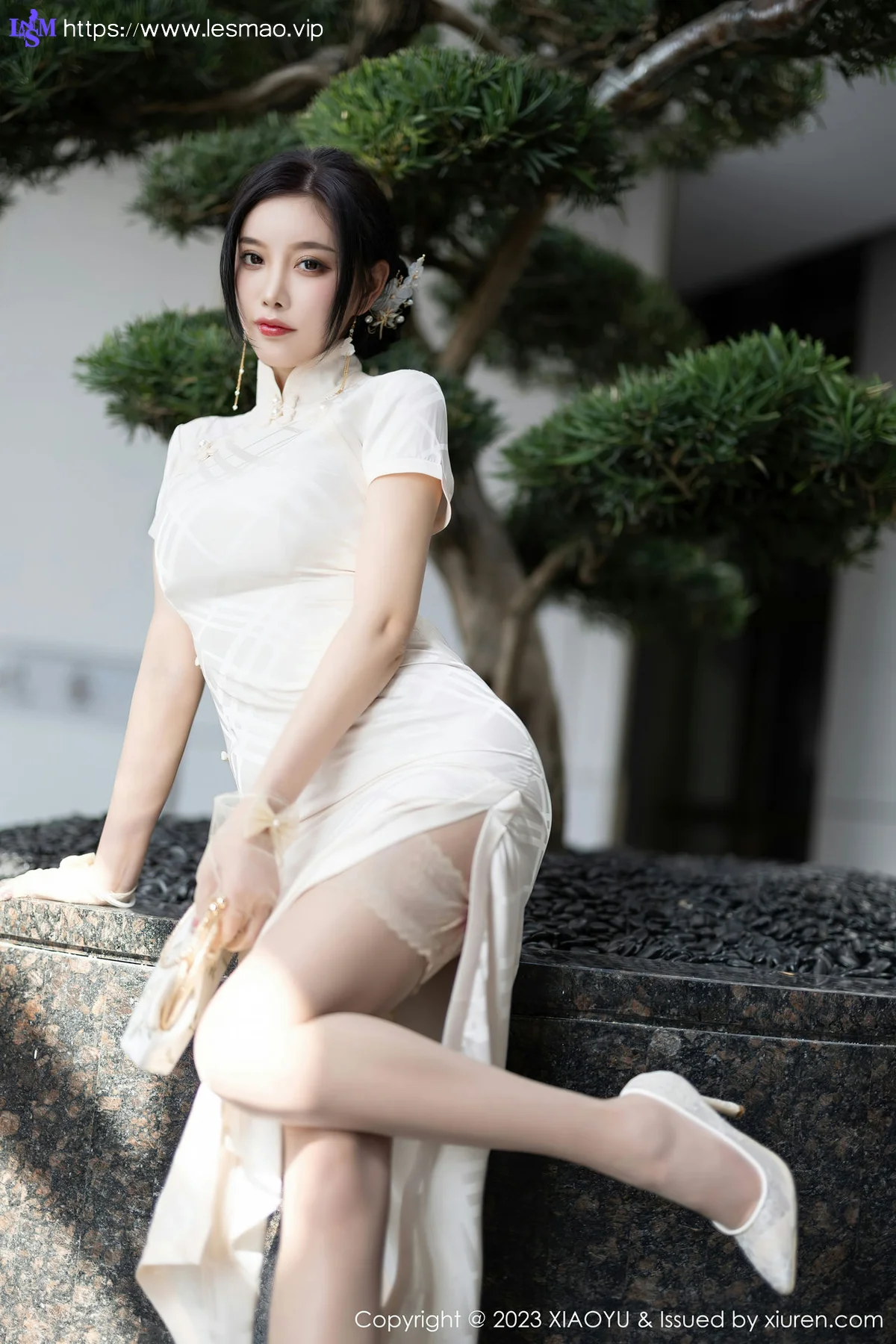 XIAOYU  语画界 Vol.978  杨晨晨 白丝玉体女神 - 14