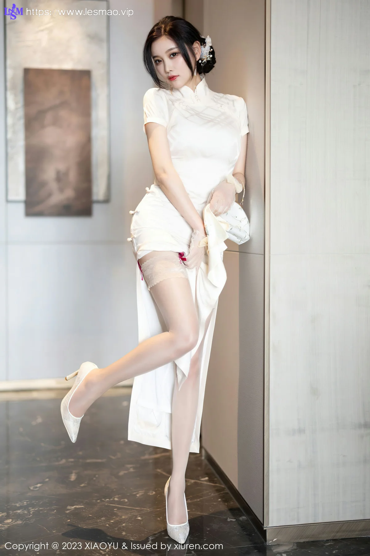XIAOYU  语画界 Vol.978  杨晨晨 白丝玉体女神 - 25