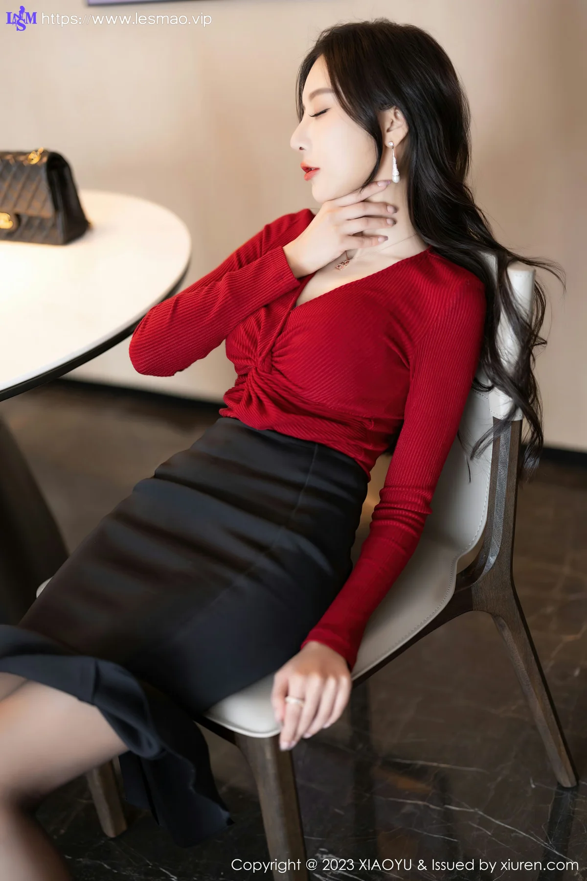 XIAOYU  语画界 Vol.987  王馨瑶yanni 浅灰色蕾丝内衣写真 - 20