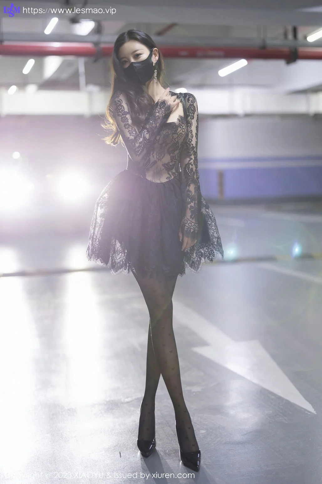 XIAOYU  语画界 Vol.988  杨晨晨Yome 黑丝蕾丝连衣短裙性感写真1 - 14