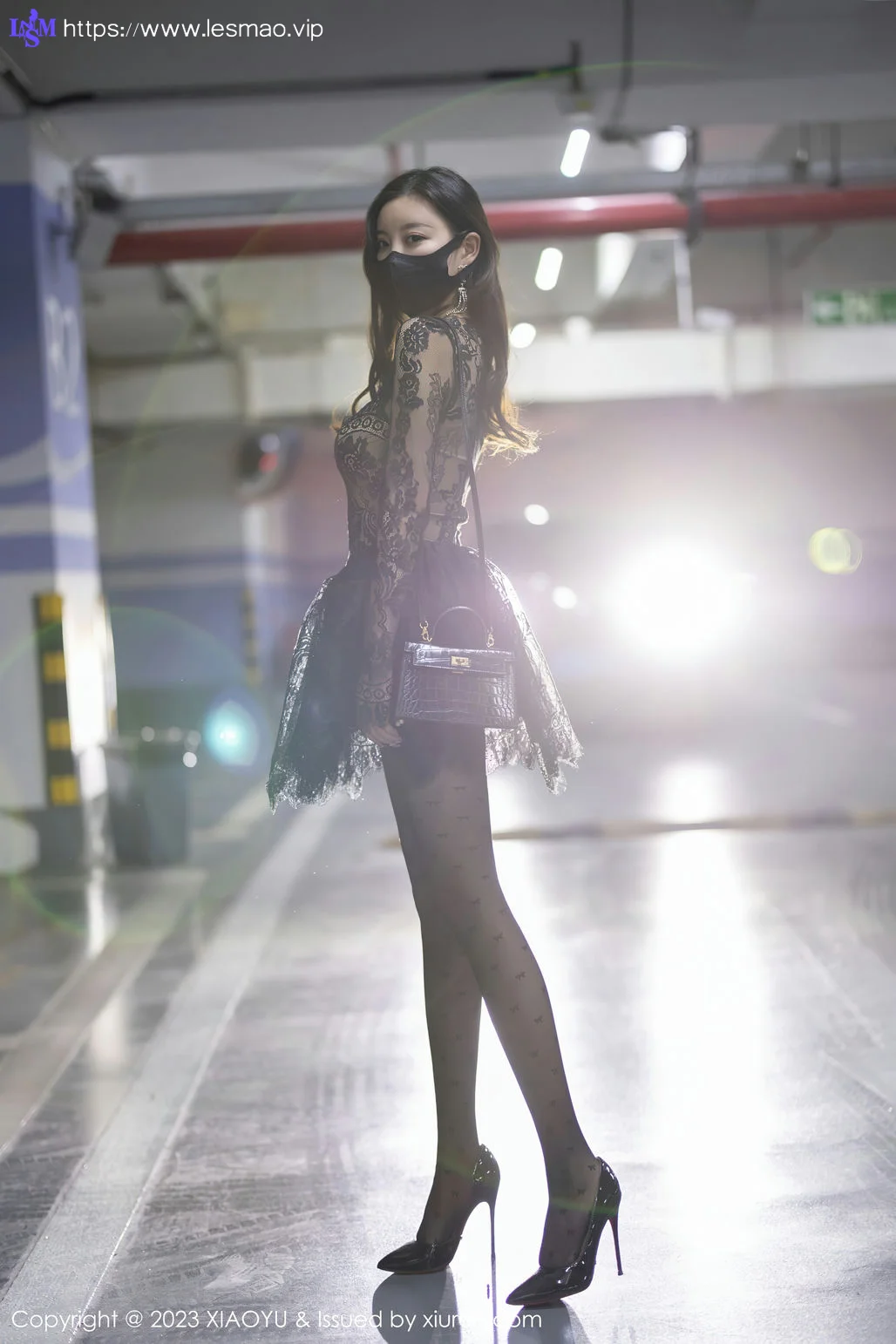 XIAOYU  语画界 Vol.988  杨晨晨Yome 黑丝蕾丝连衣短裙性感写真1 - 15