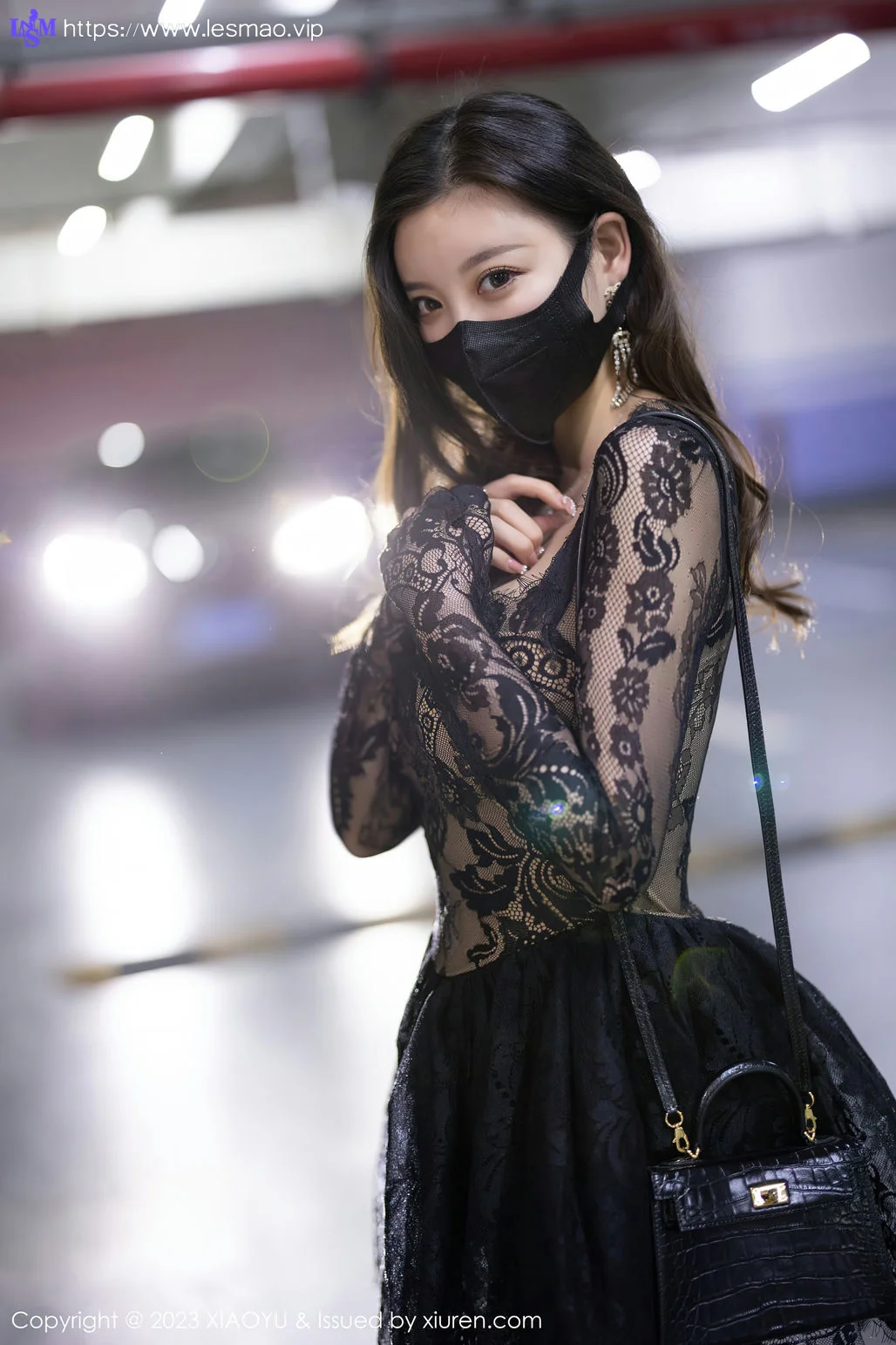 XIAOYU  语画界 Vol.988  杨晨晨Yome 黑丝蕾丝连衣短裙性感写真1 - 16