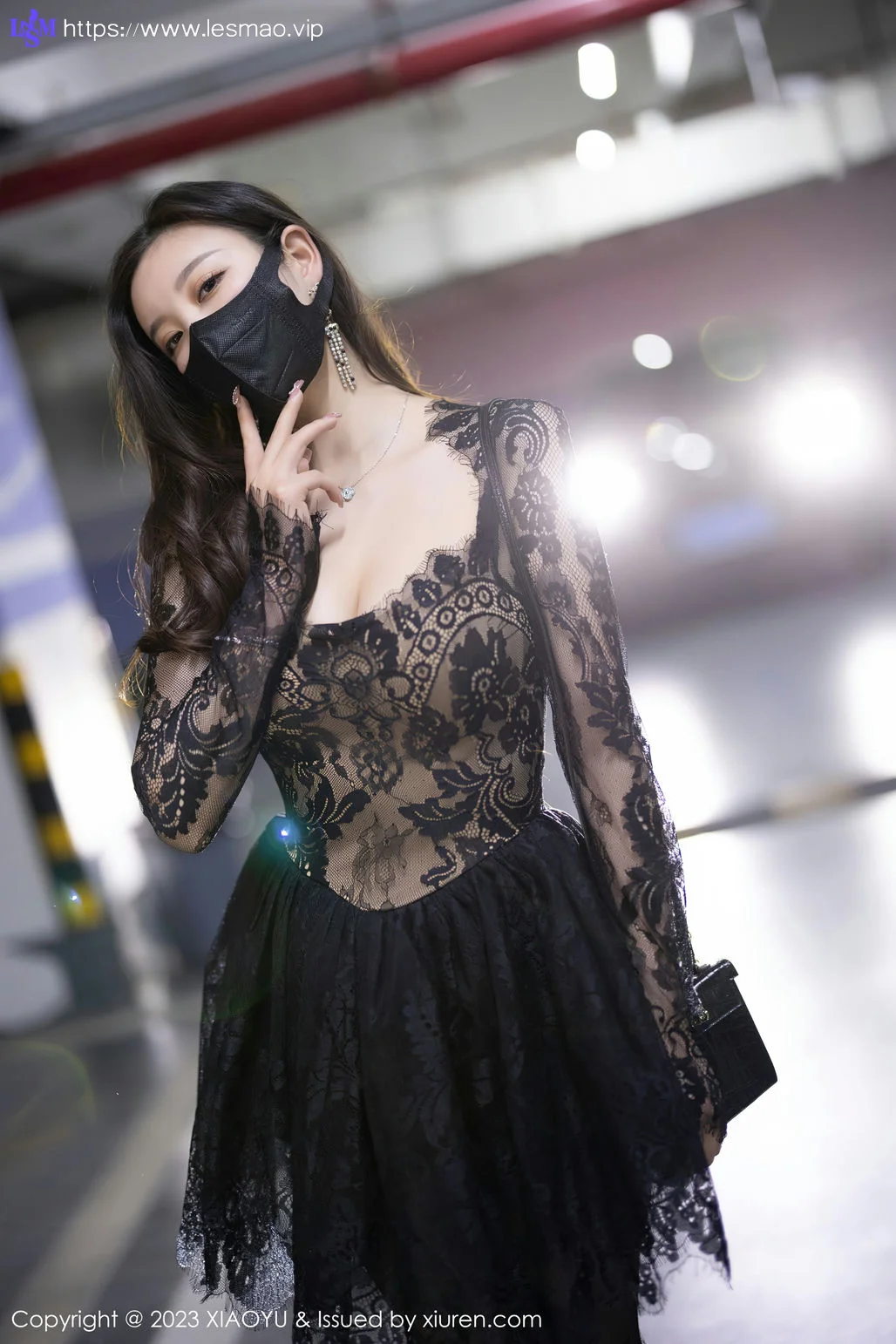 XIAOYU  语画界 Vol.988  杨晨晨Yome 黑丝蕾丝连衣短裙性感写真1 - 20