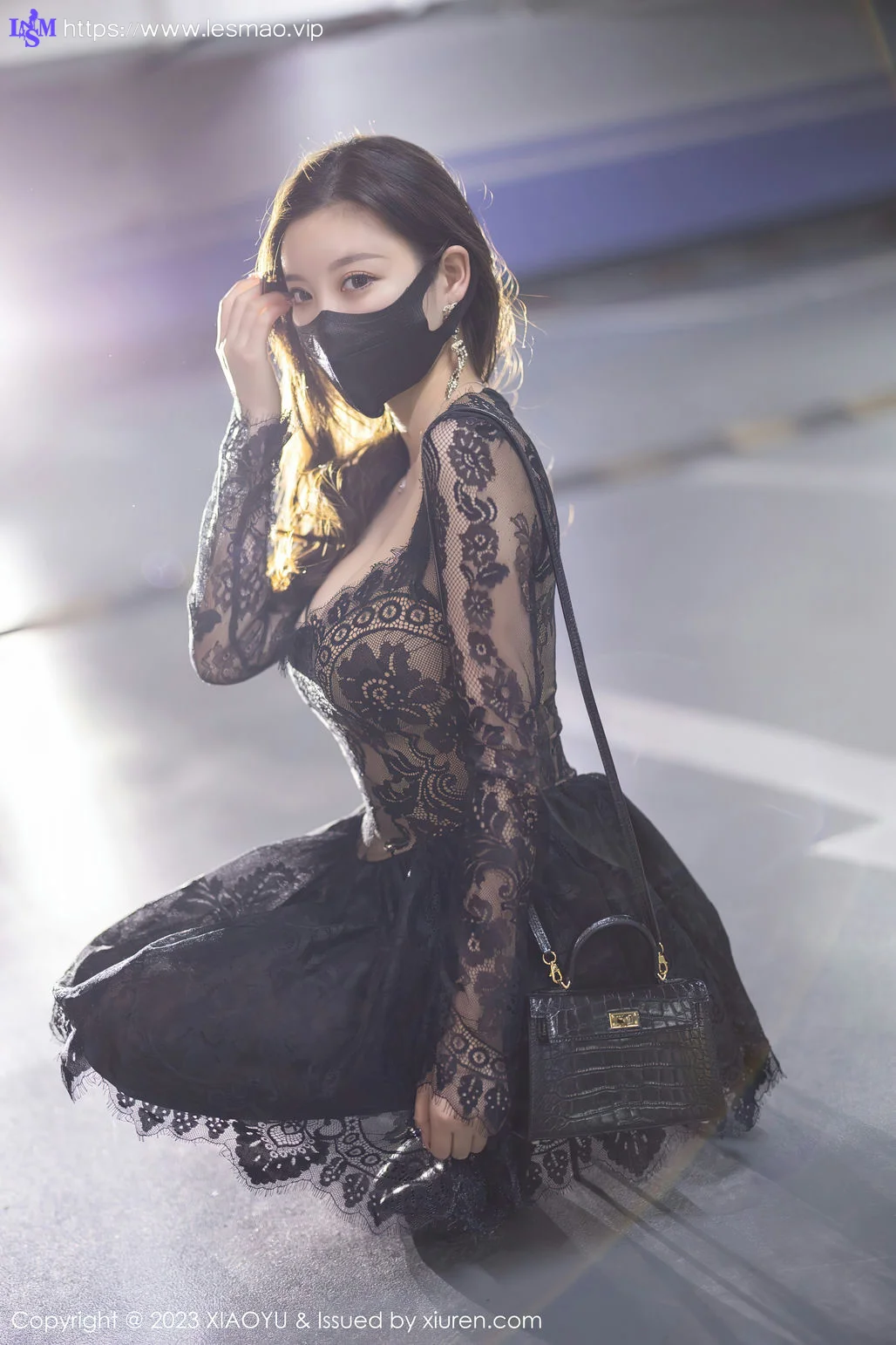 XIAOYU  语画界 Vol.988  杨晨晨Yome 黑丝蕾丝连衣短裙性感写真1 - 27