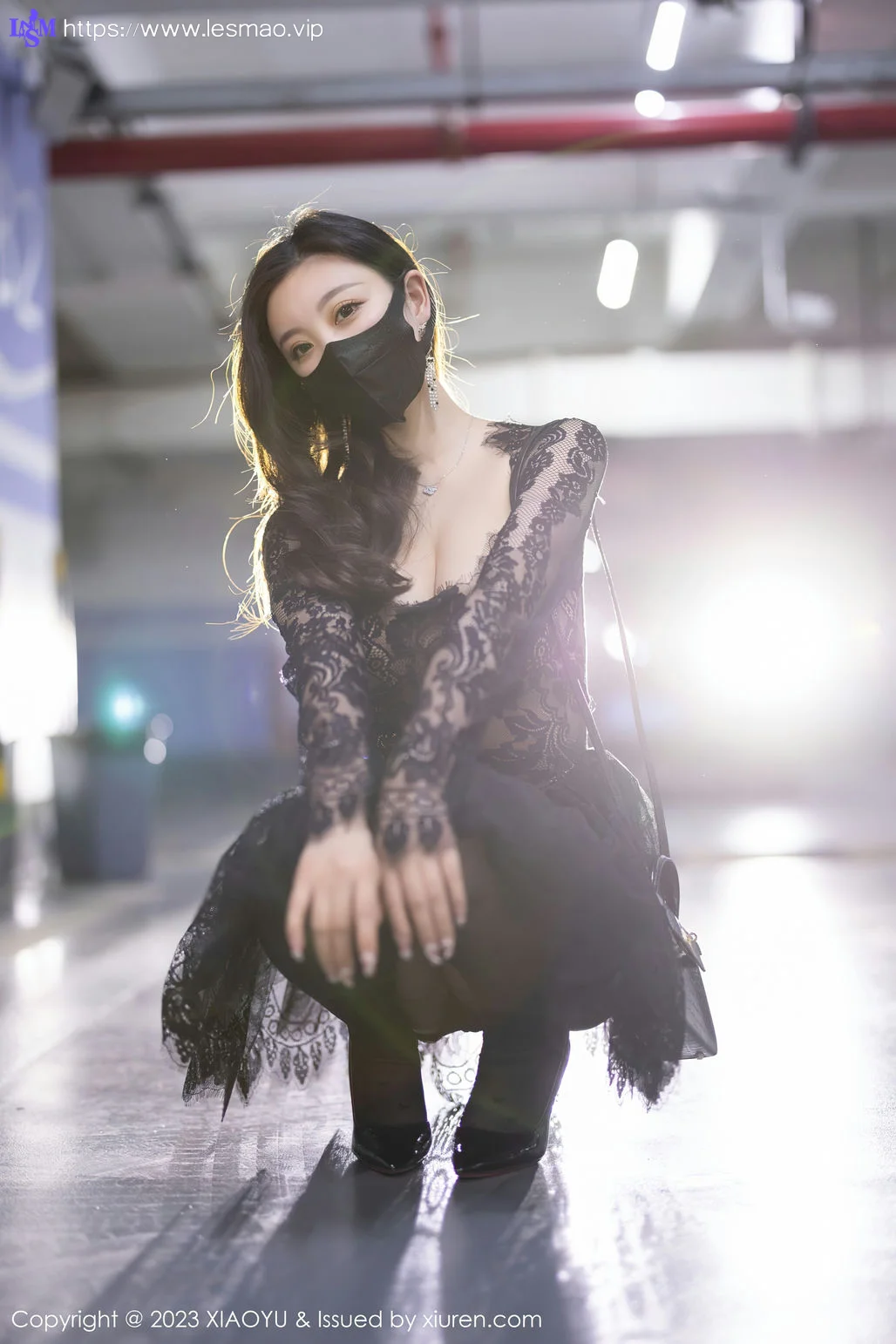 XIAOYU  语画界 Vol.988  杨晨晨Yome 黑丝蕾丝连衣短裙性感写真1 - 30