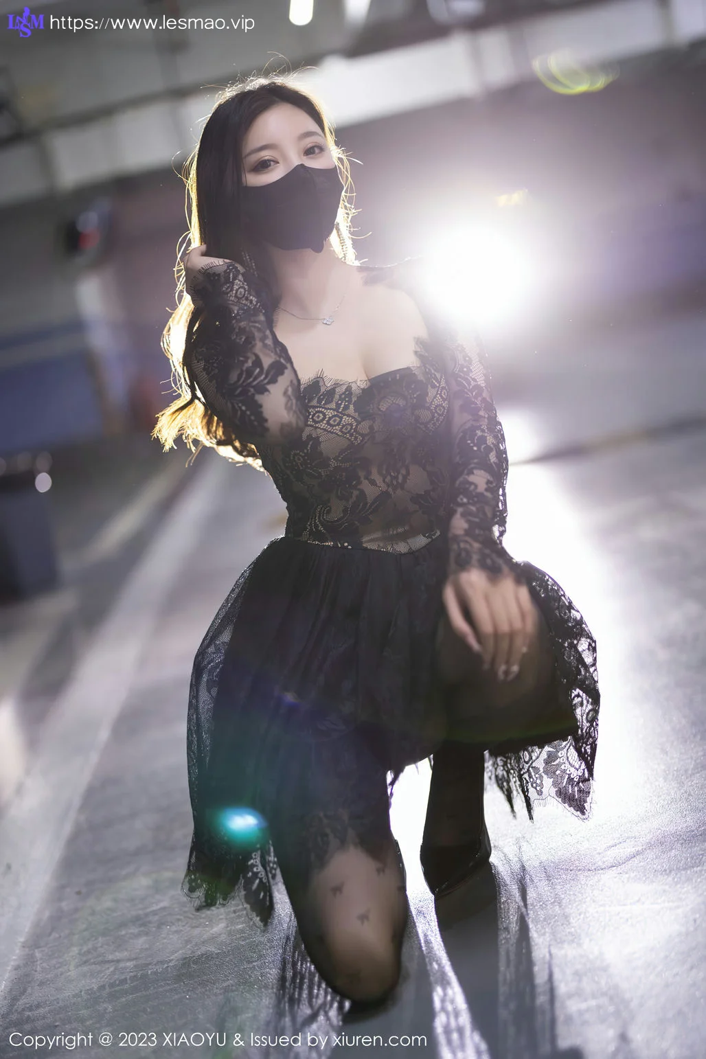 XIAOYU  语画界 Vol.988  杨晨晨Yome 黑丝蕾丝连衣短裙性感写真1 - 31