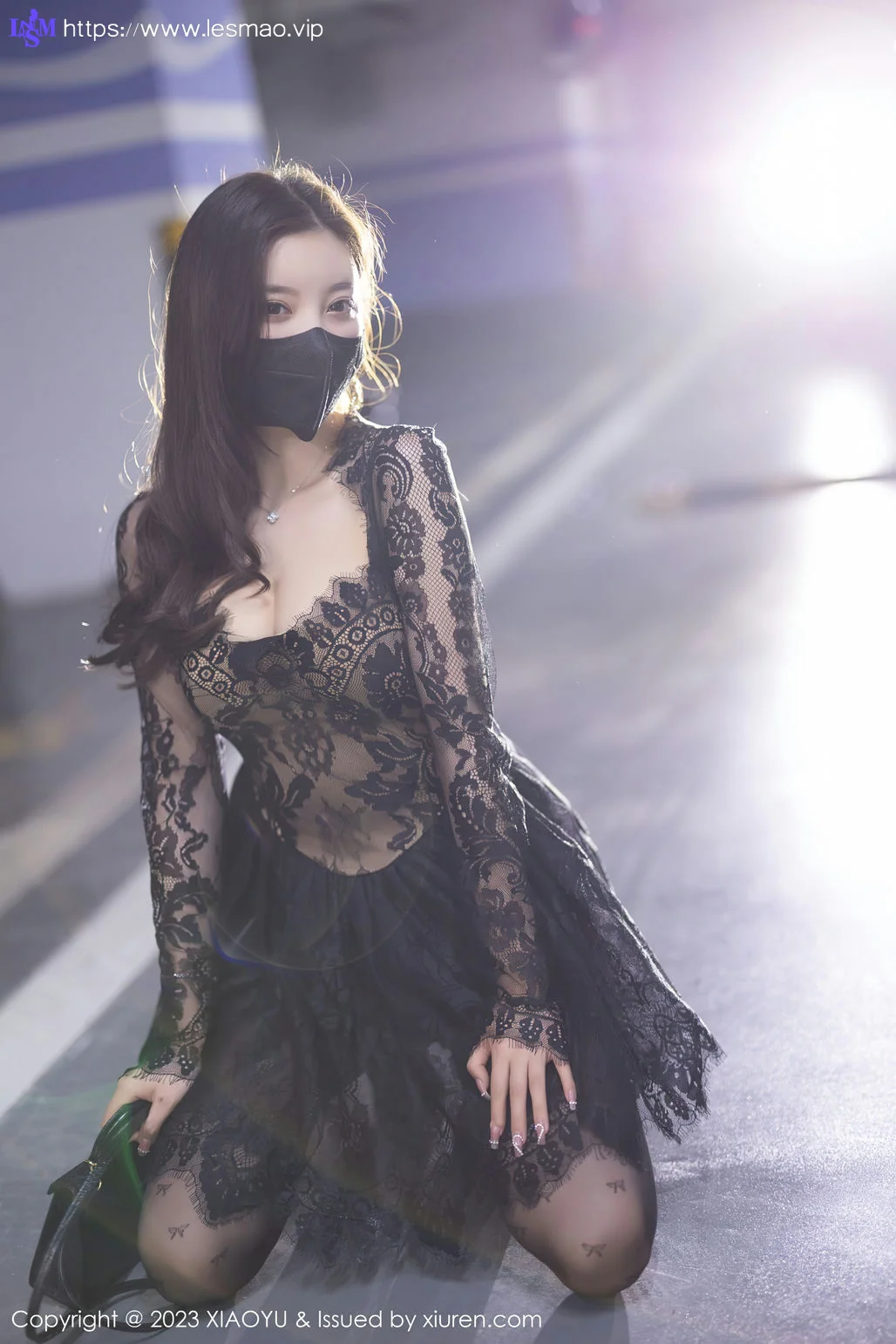 XIAOYU  语画界 Vol.988  杨晨晨Yome 黑丝蕾丝连衣短裙性感写真1 - 38