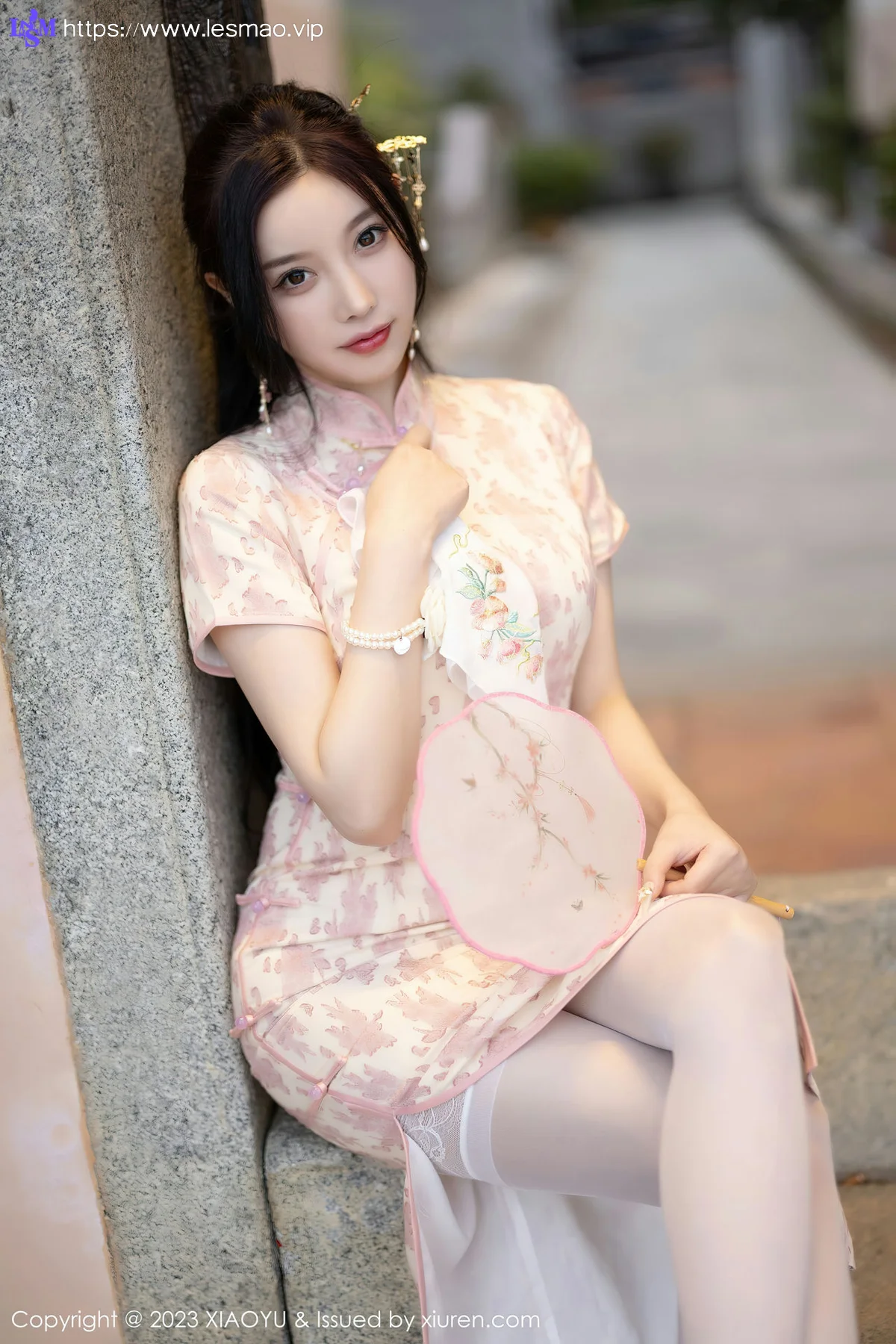 XIAOYU  语画界 Vol.993  杨晨晨Yome 浅色旗袍写真1 - 13