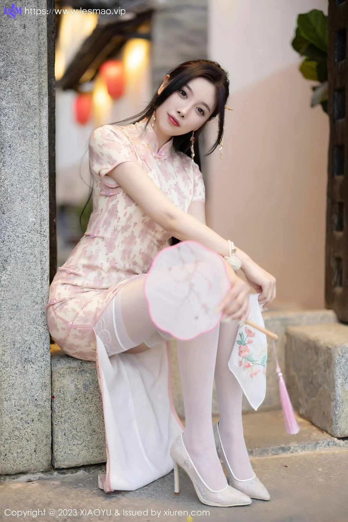 XIAOYU  语画界 Vol.993  杨晨晨Yome 浅色旗袍写真1 - 15