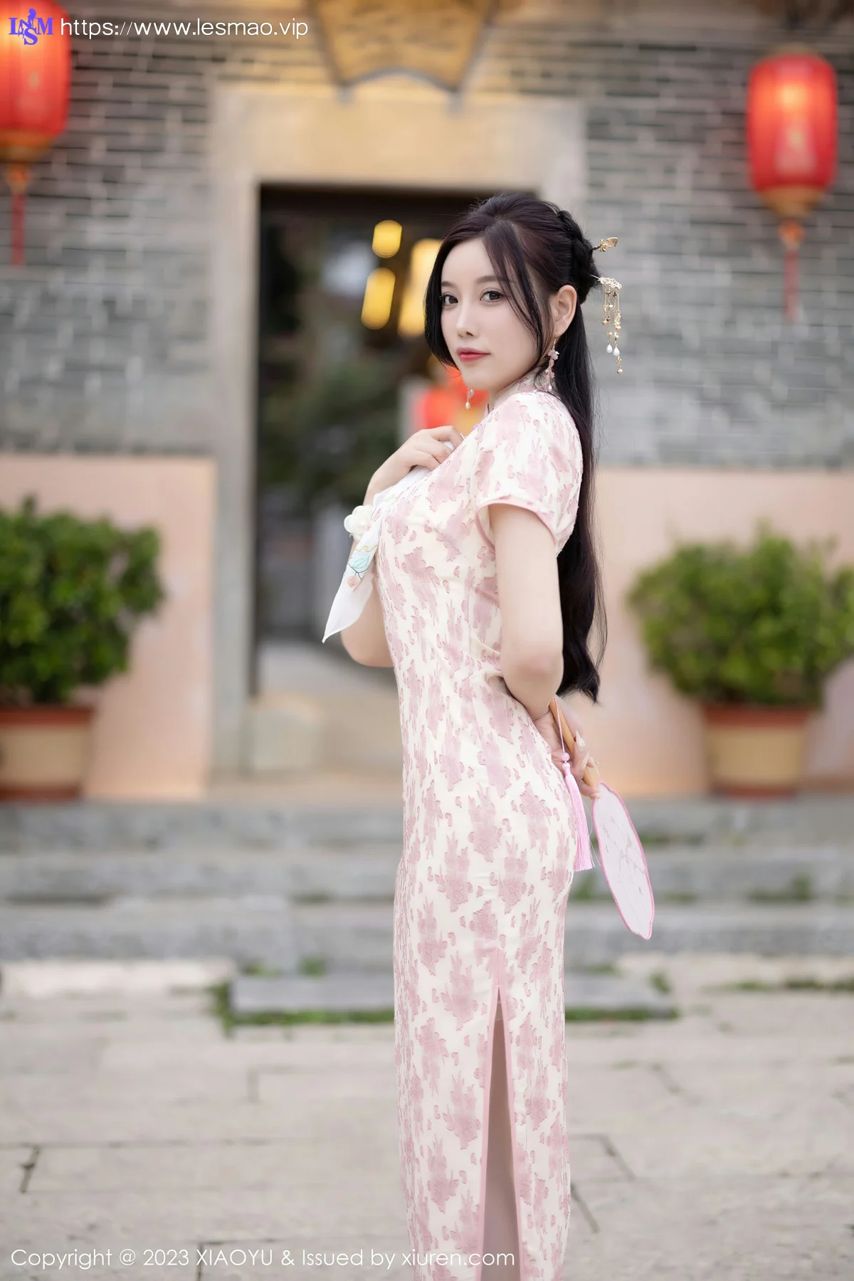 XIAOYU  语画界 Vol.993  杨晨晨Yome 浅色旗袍写真1 - 18