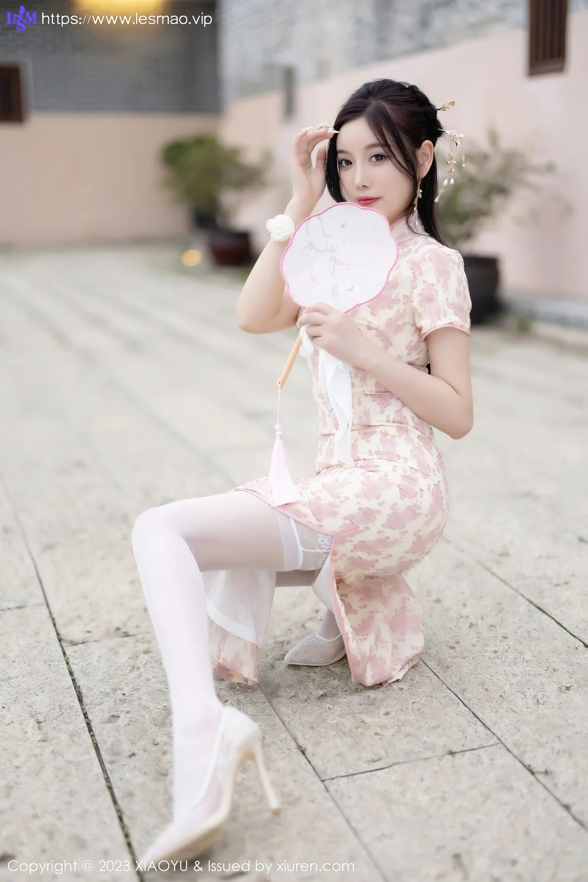 XIAOYU  语画界 Vol.993  杨晨晨Yome 浅色旗袍写真1 - 21