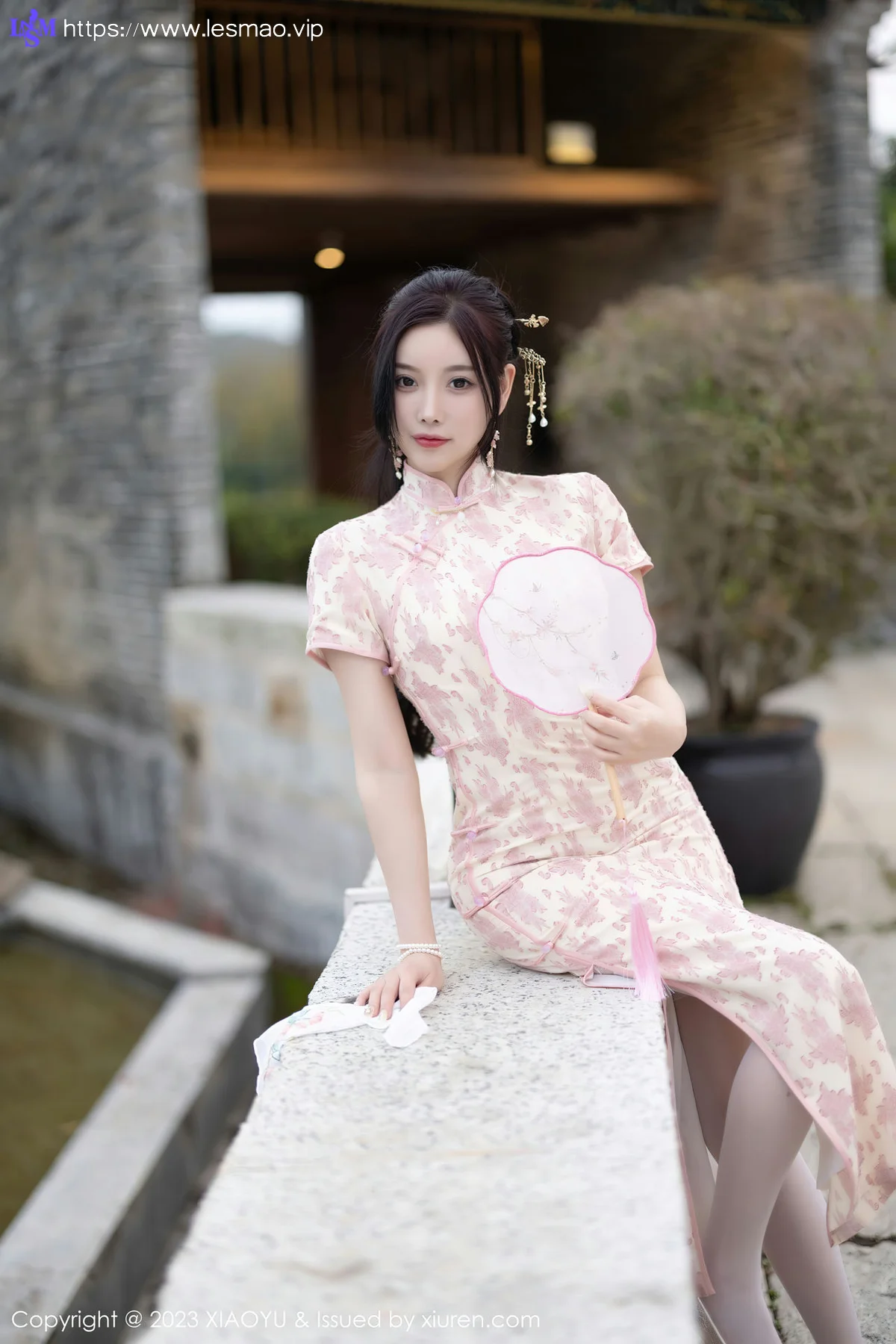 XIAOYU  语画界 Vol.993  杨晨晨Yome 浅色旗袍写真1 - 23