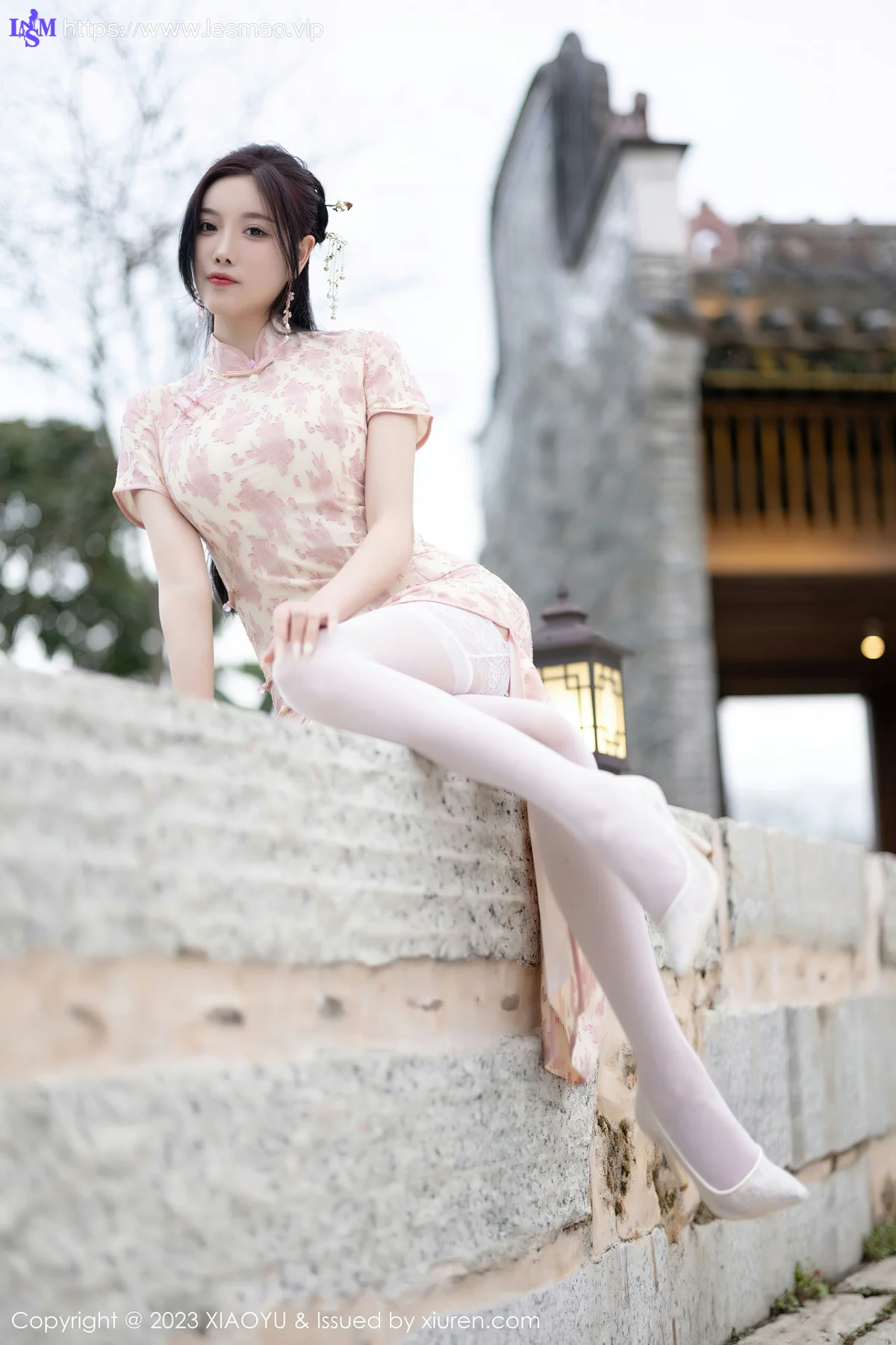 XIAOYU  语画界 Vol.993  杨晨晨Yome 浅色旗袍写真1 - 25
