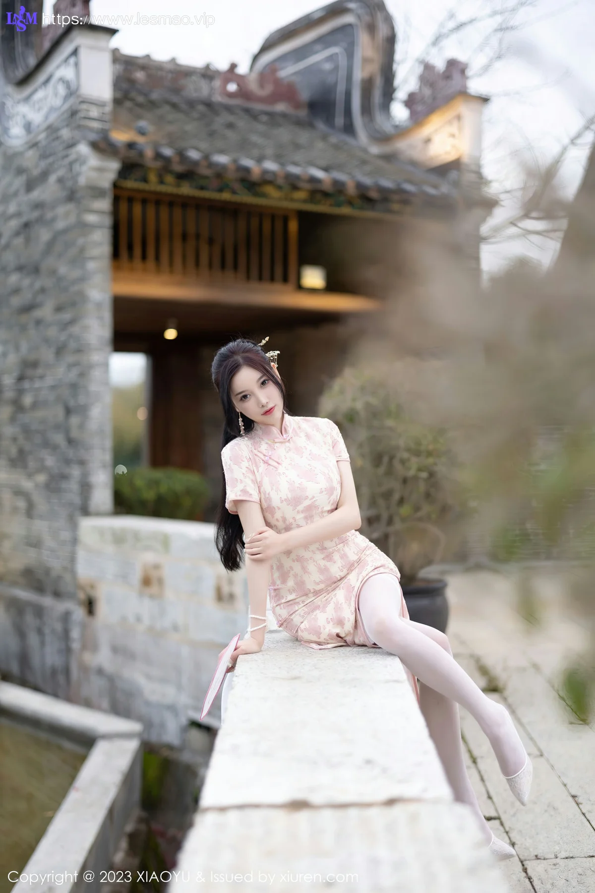 XIAOYU  语画界 Vol.993  杨晨晨Yome 浅色旗袍写真1 - 26