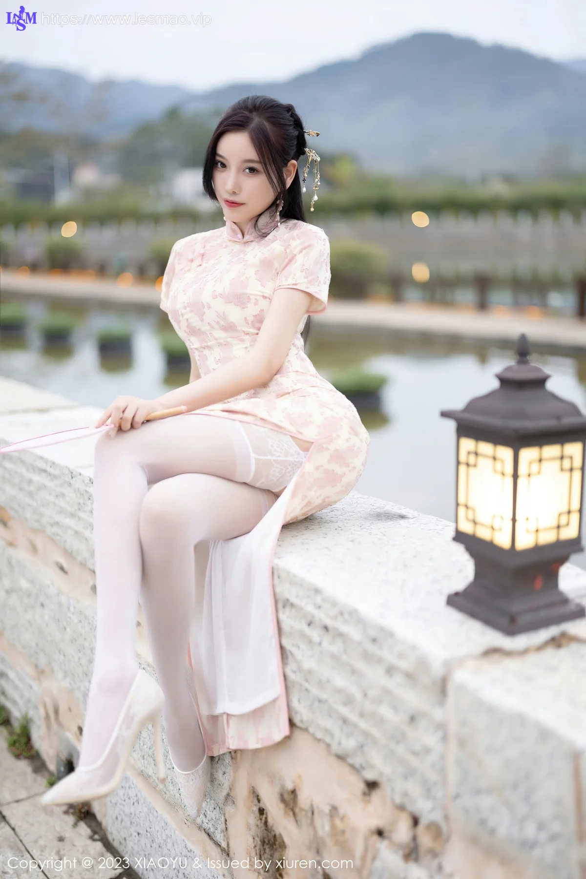 XIAOYU  语画界 Vol.993  杨晨晨Yome 浅色旗袍写真1 - 33