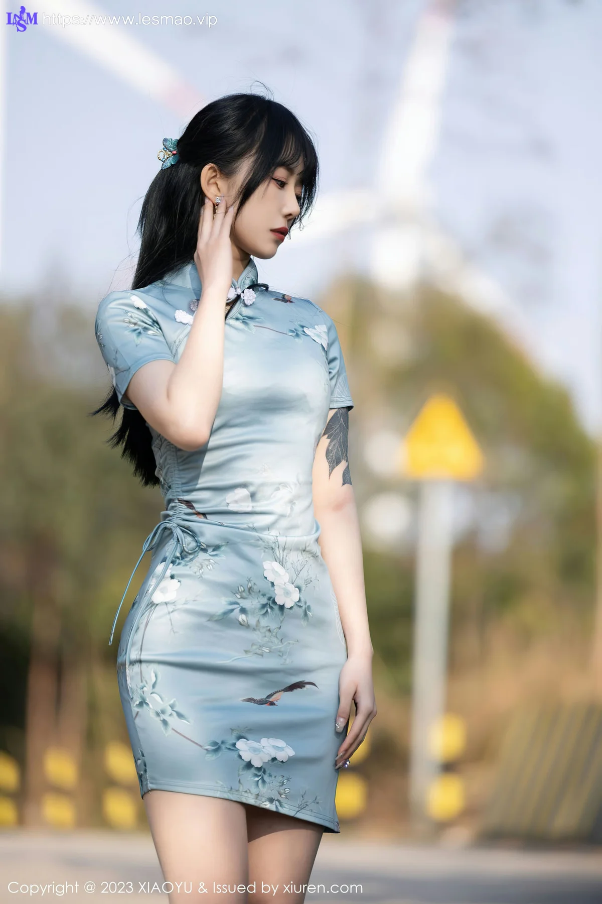 XIAOYU  语画界 Vol.997  奶瓶 图案旗袍写真11 - 5