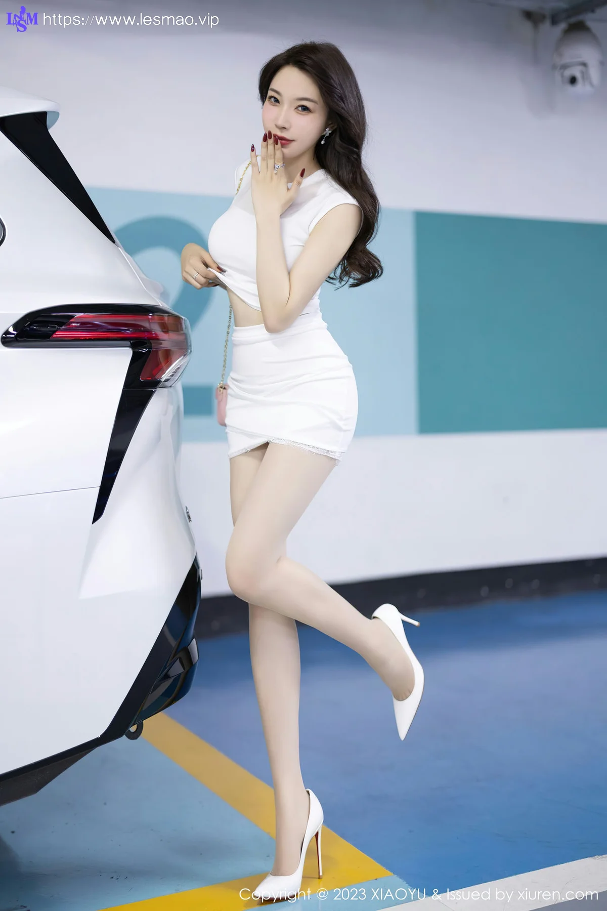 XIAOYU  语画界 Vol.998  徐莉芝Booty 白色蕾丝内衣性感写真11 - 12
