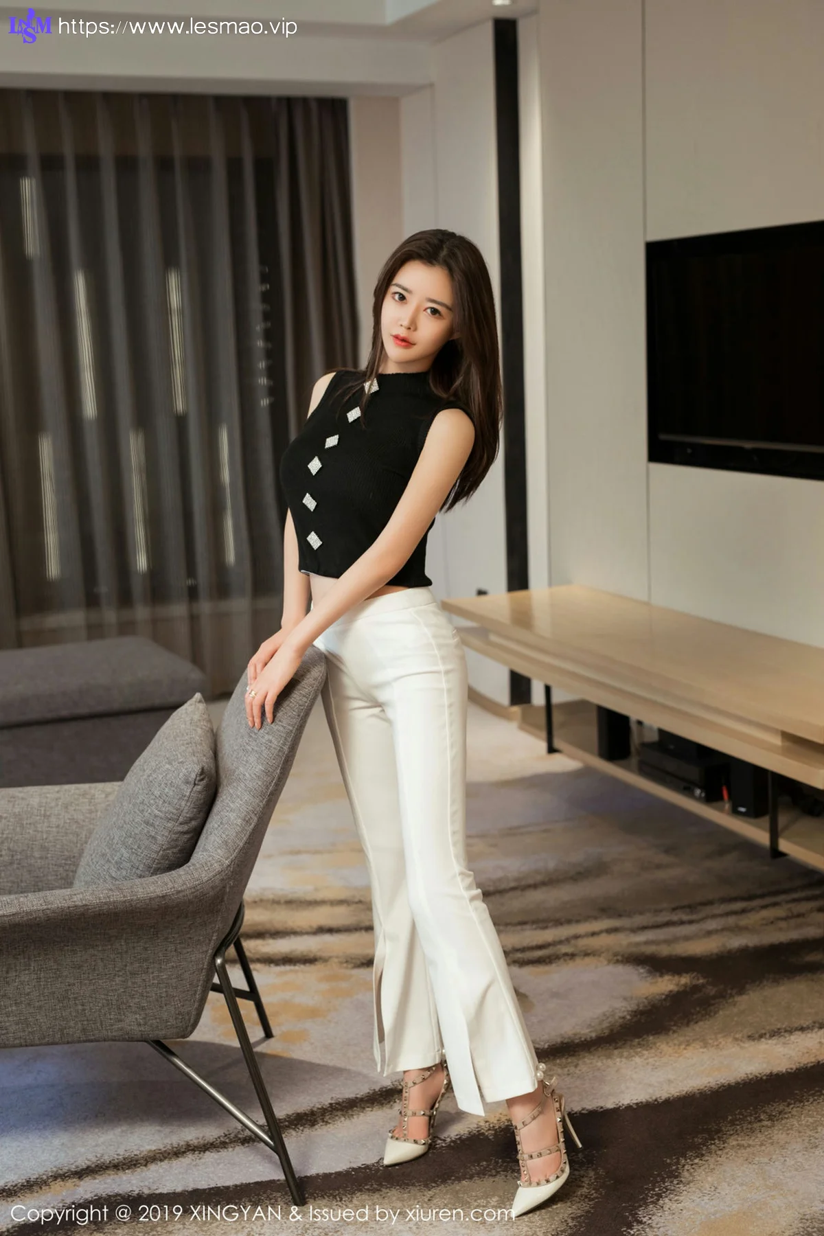 XINGYAN 星颜社 Vol.109  佟蔓baby 性感蕾丝连体衣 - 35