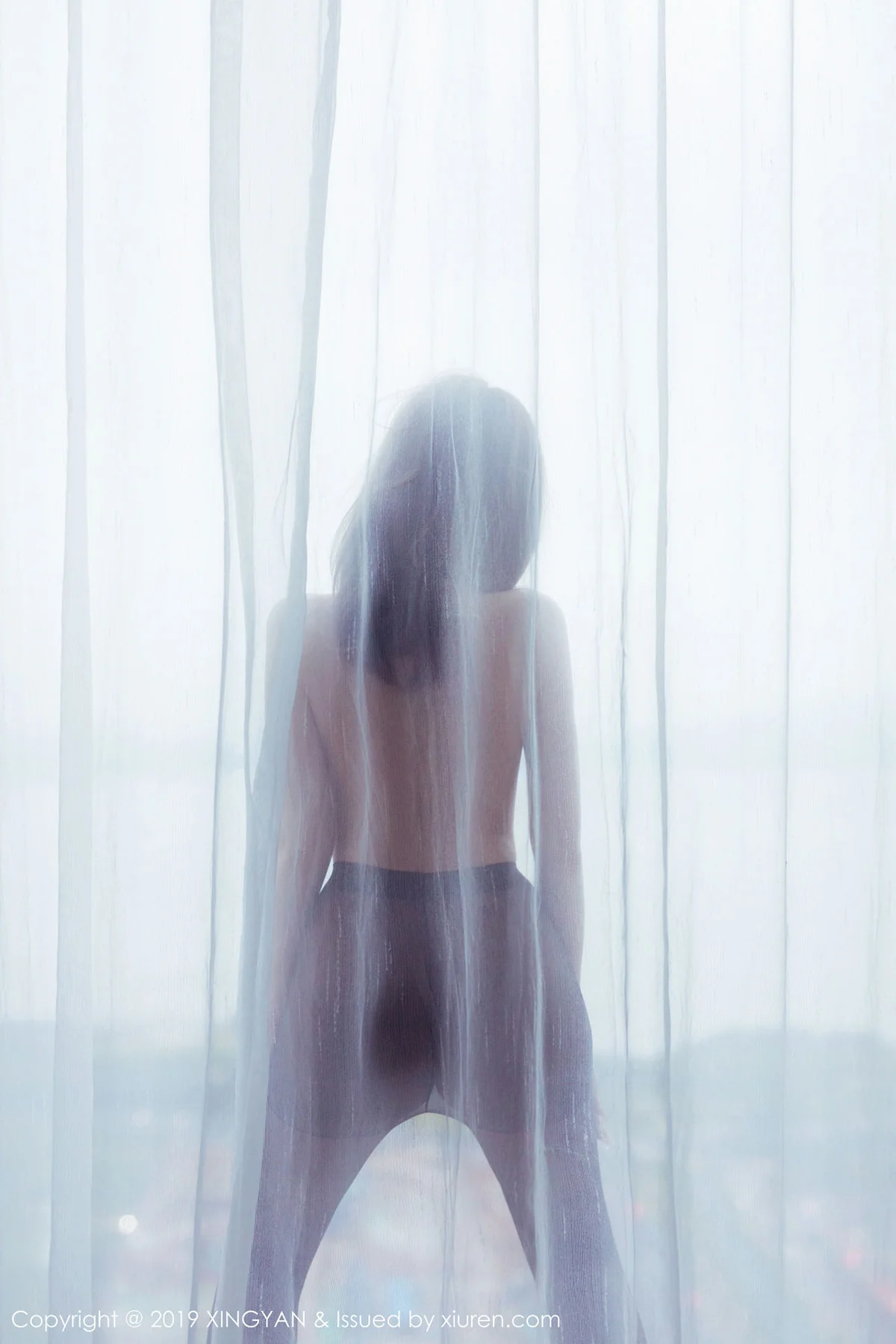 XINGYAN 星颜社 Vol.131 乳贴黑丝 柴婉艺Averie性感黑丝写真 - 26